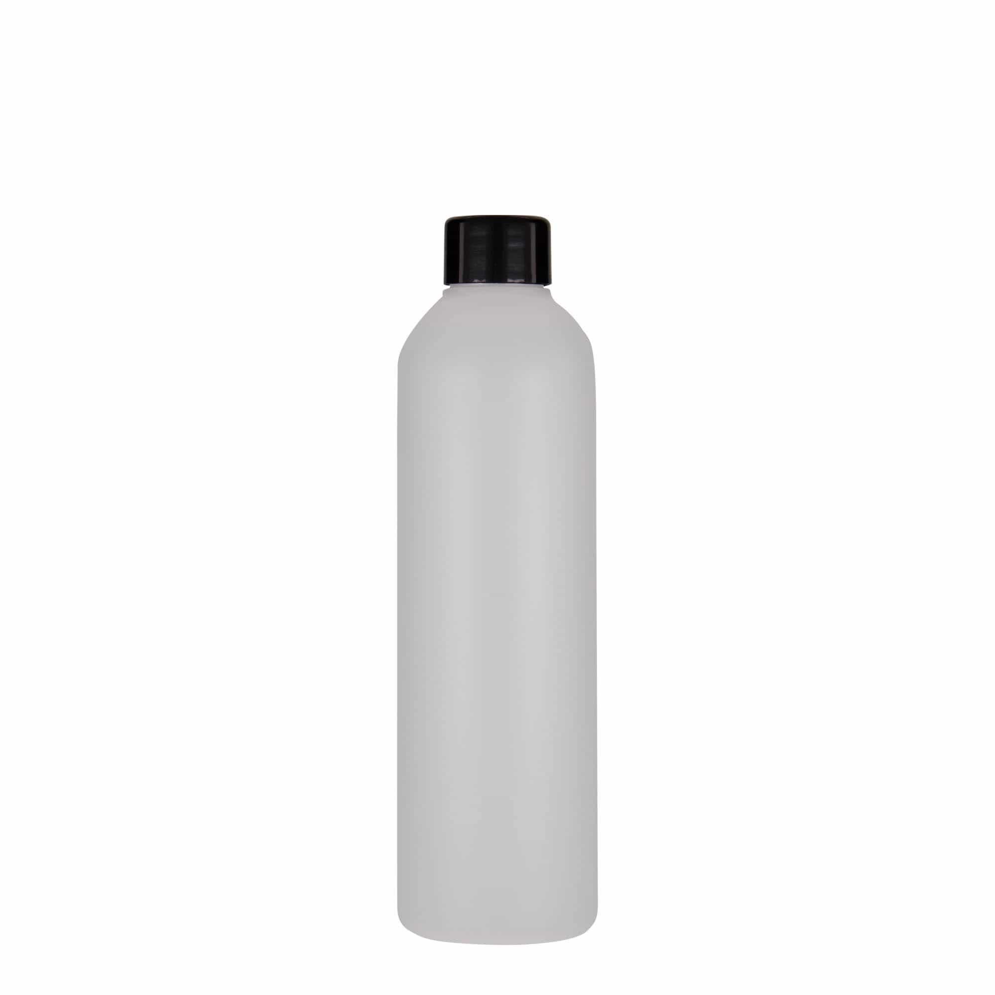 250 ml butelka z tworzywa sztucznego 'Tuffy', HDPE, kolor naturalny, zamknięcie: GPI 24/410