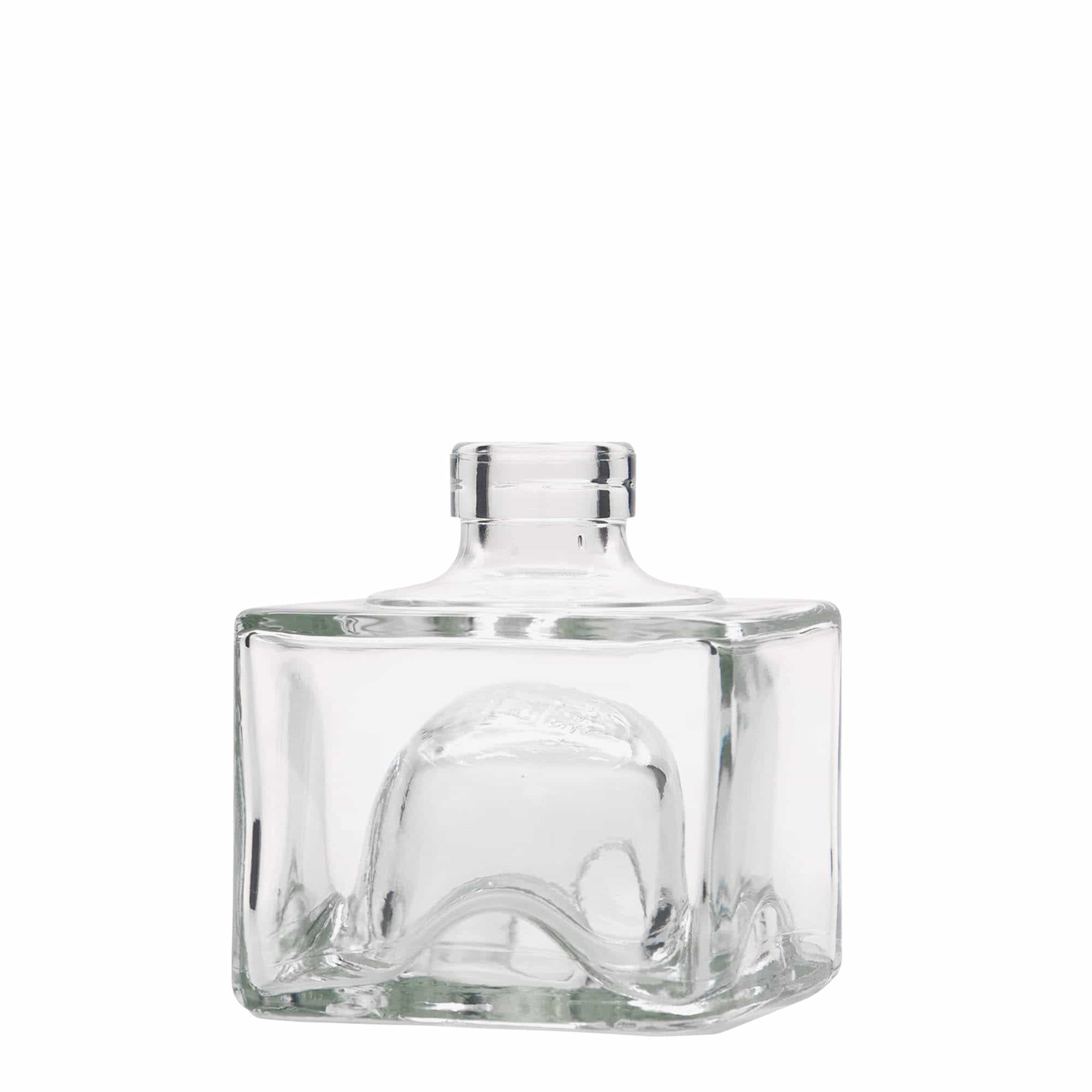 200 ml szklana butelka „Cocolores”, kwadratowa, otwór: korek