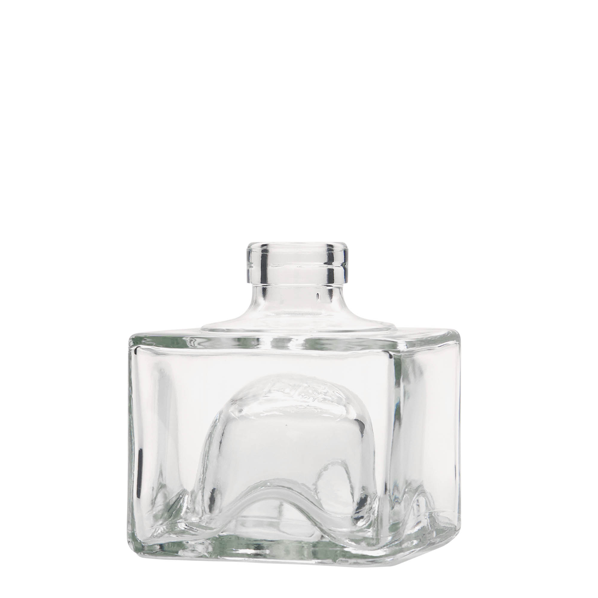 200 ml szklana butelka „Cocolores”, kwadratowa, otwór: korek 200 ml szklana butelka „Cocolores”, kwadratowa, otwór: korek