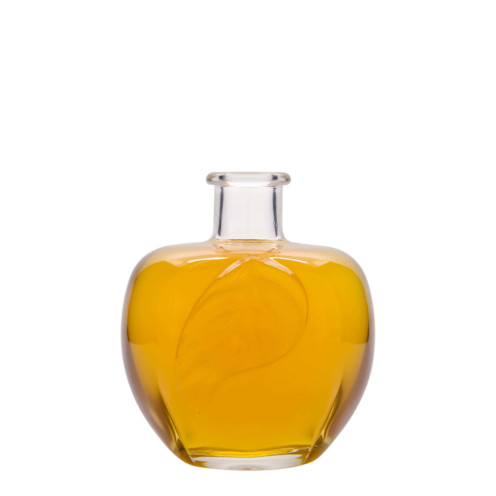 Butelka szklana 350 ml „Jabłko”, szyjka: korek