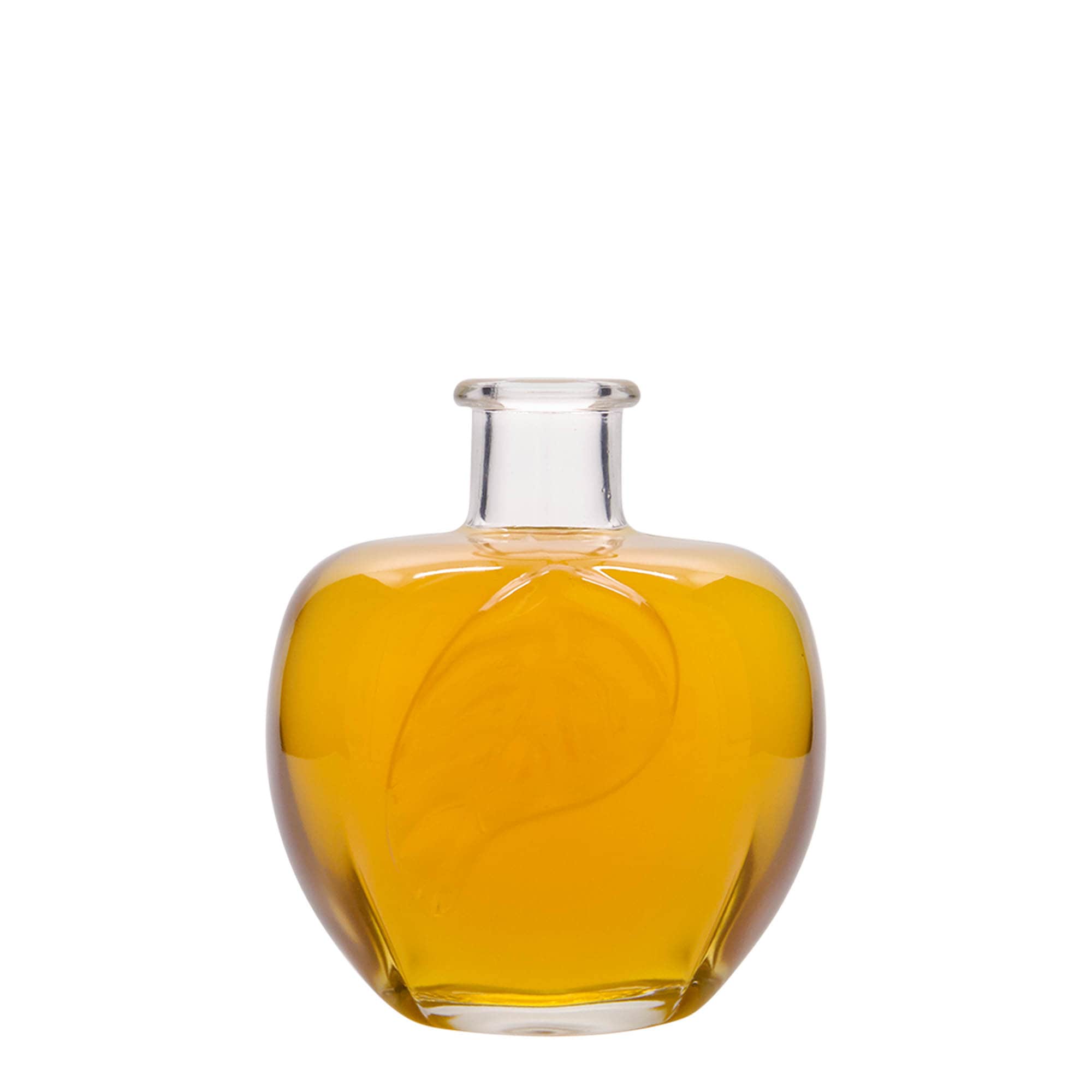 Butelka szklana 350 ml „Jabłko”, szyjka: korek