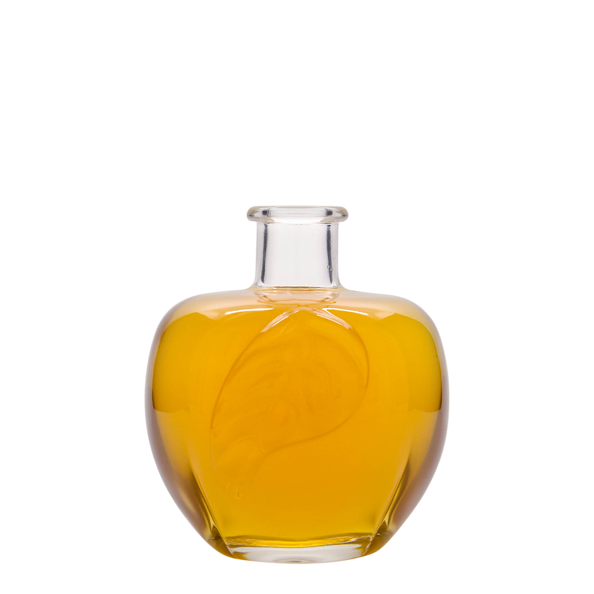 Butelka szklana 350 ml „Jabłko”, szyjka: korek