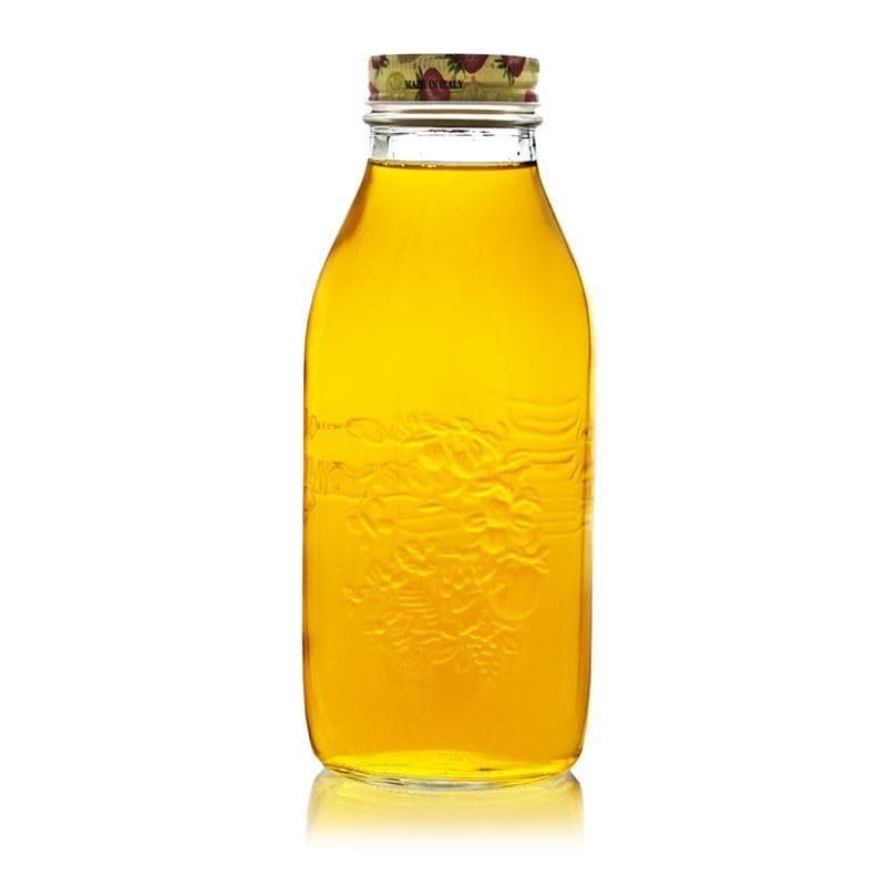 1000 ml butelka szklana 'Quattro Stagioni Frutti', zamknięcie: zakrętka