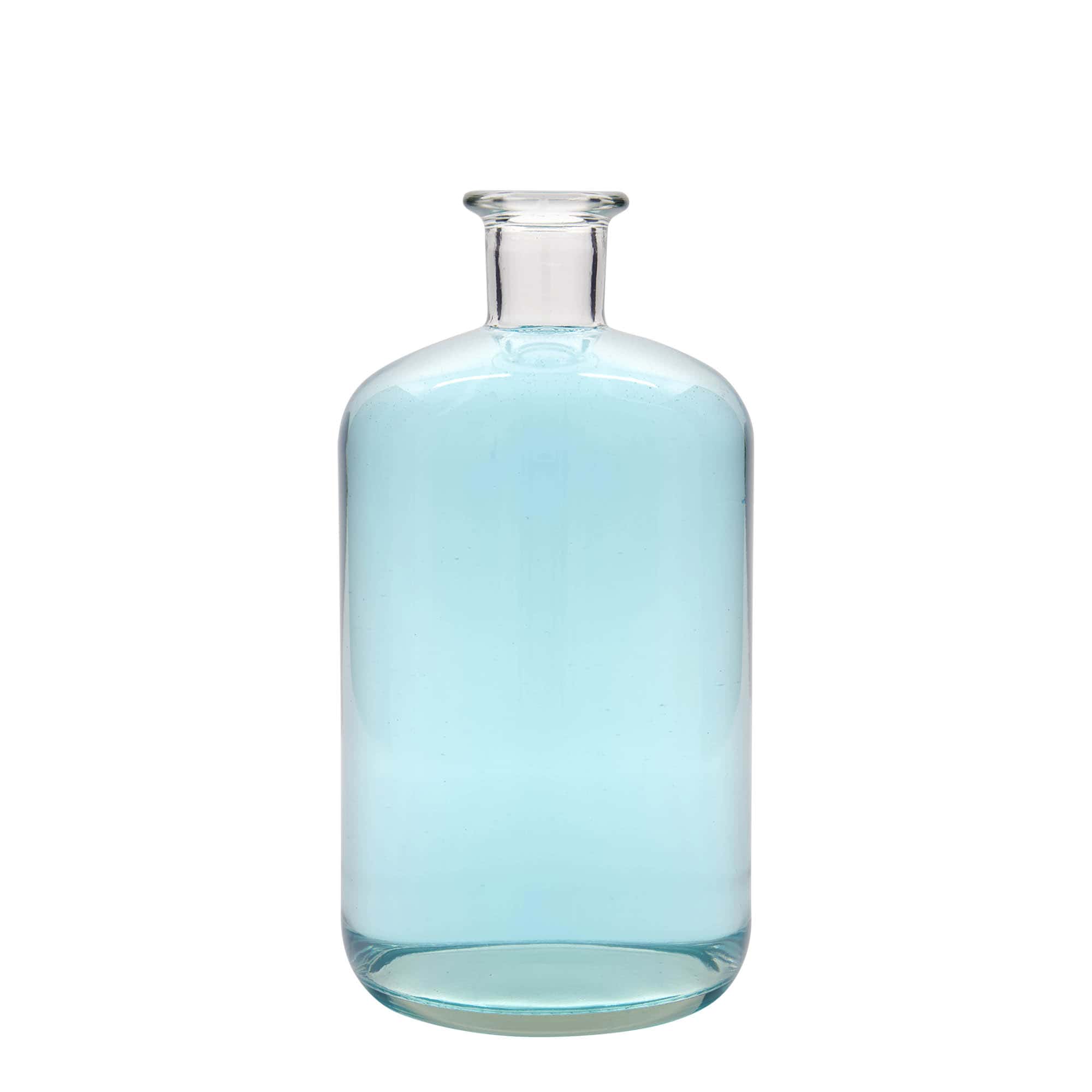 1500 ml butelka szklana apteczna, zamknięcie: korek