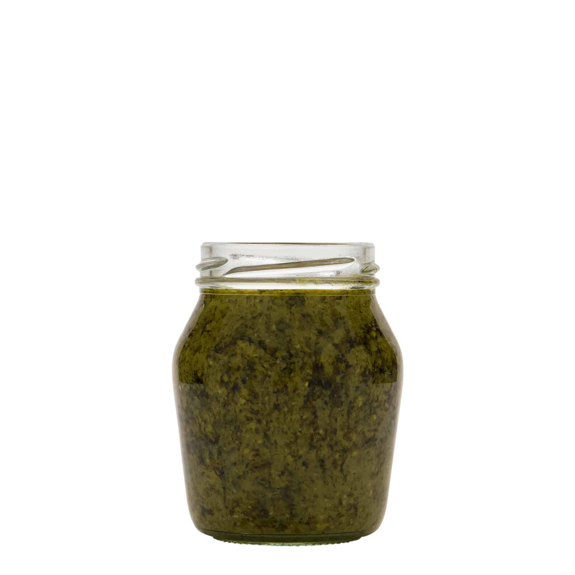 180 ml brzuchaty słoik okrągły, zamknięcie: twist off(TO 58)