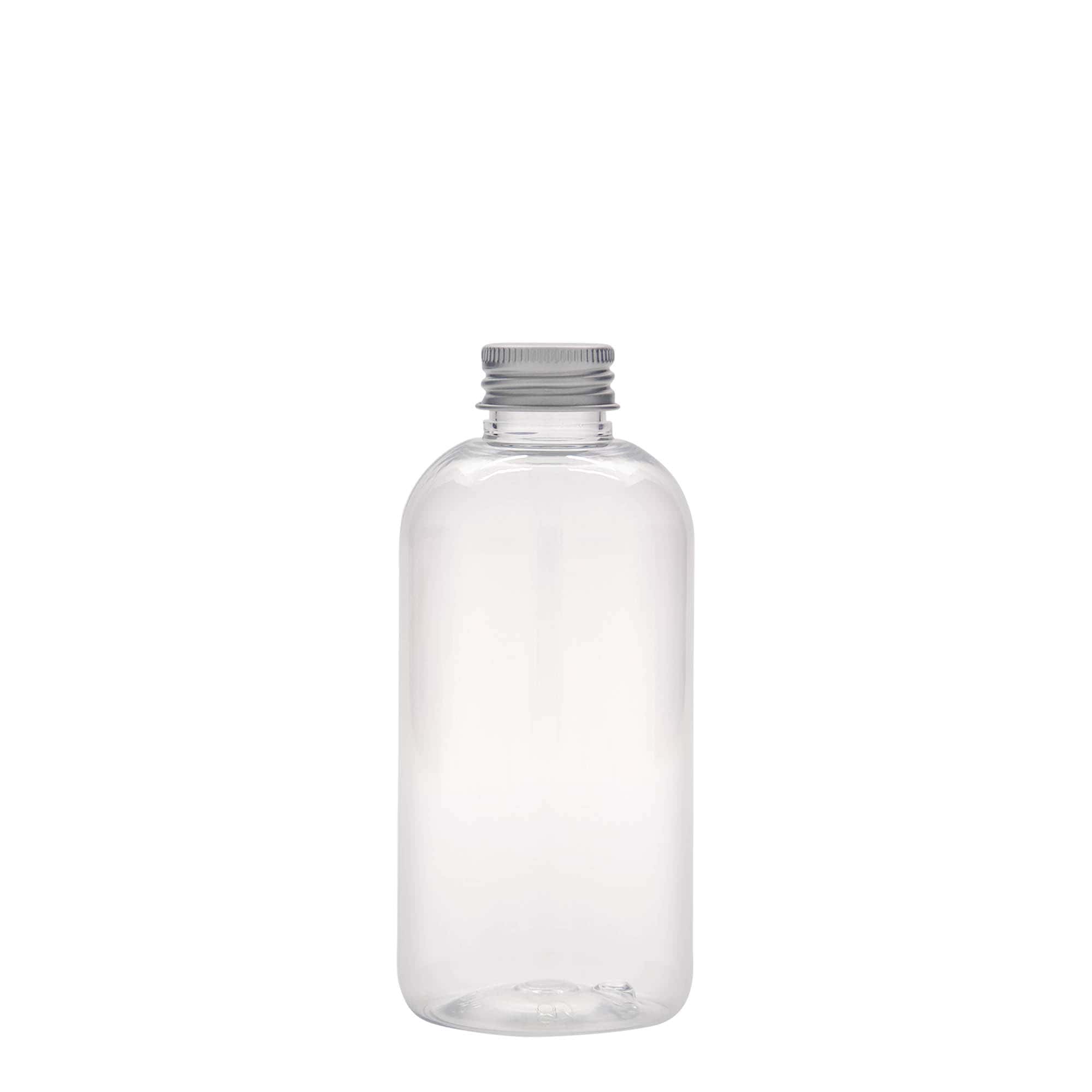 200 ml butelka PET „Boston”, tworzywo sztuczne, gwint: 24/410