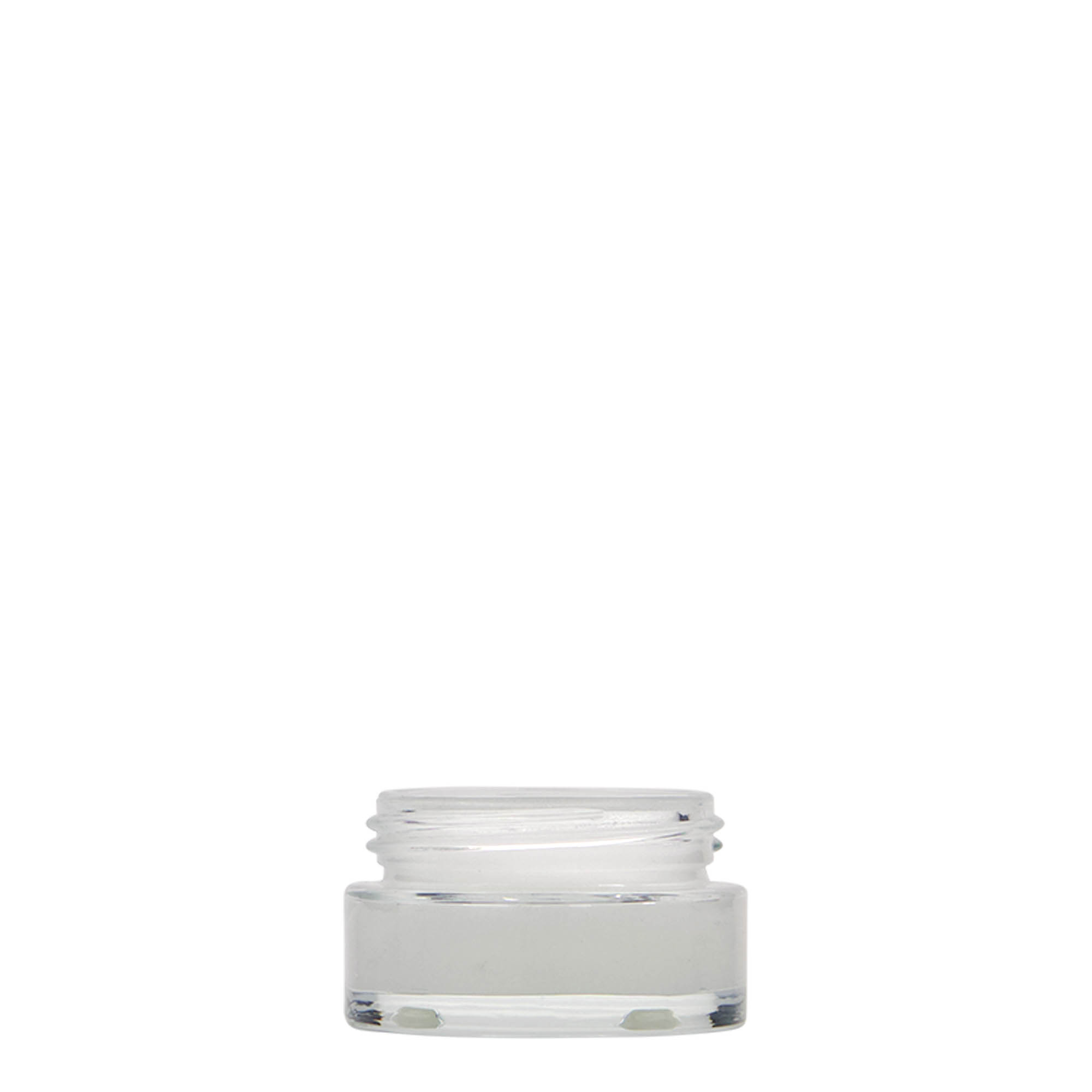 15 ml słoik „Clear Edition”, szkło, wylot: zakrętka na gwint