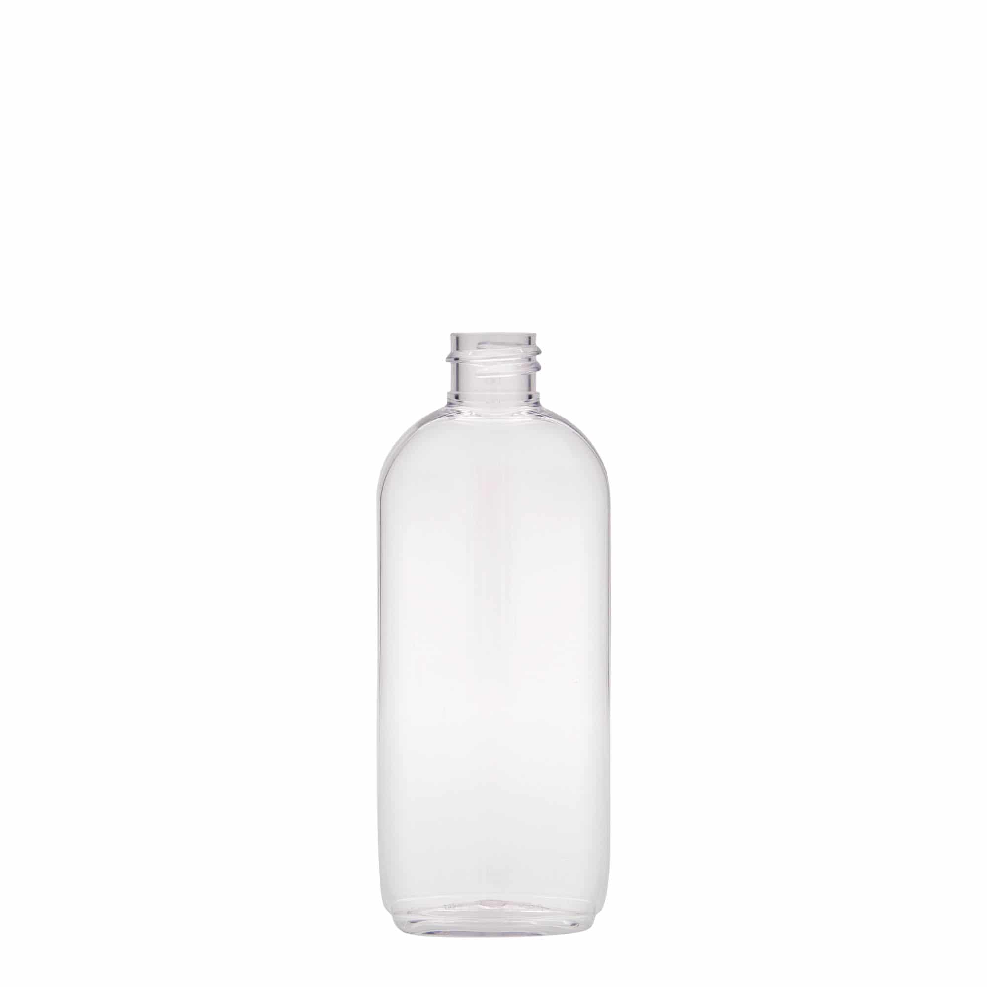 100 ml butelka PET 'Iris', owalna, tworzywo sztuczne, zamknięcie: 20/410 100 ml butelka PET 'Iris', owalna, tworzywo sztuczne, zamknięcie: 20/410