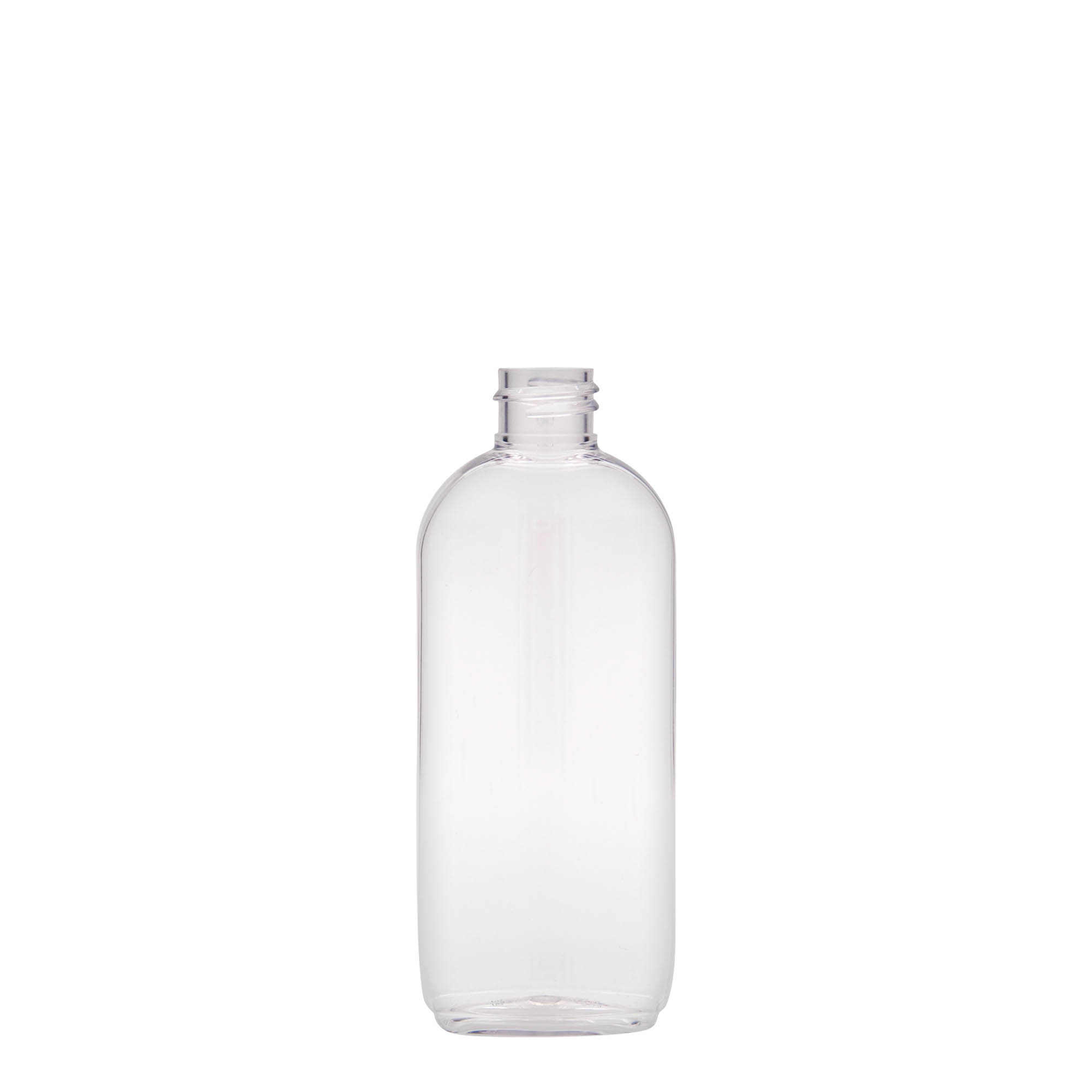 100 ml butelka PET „Iris”, owalna, plastik, gwint: 20/410 100 ml butelka PET „Iris”, owalna, plastik, gwint: 20/410