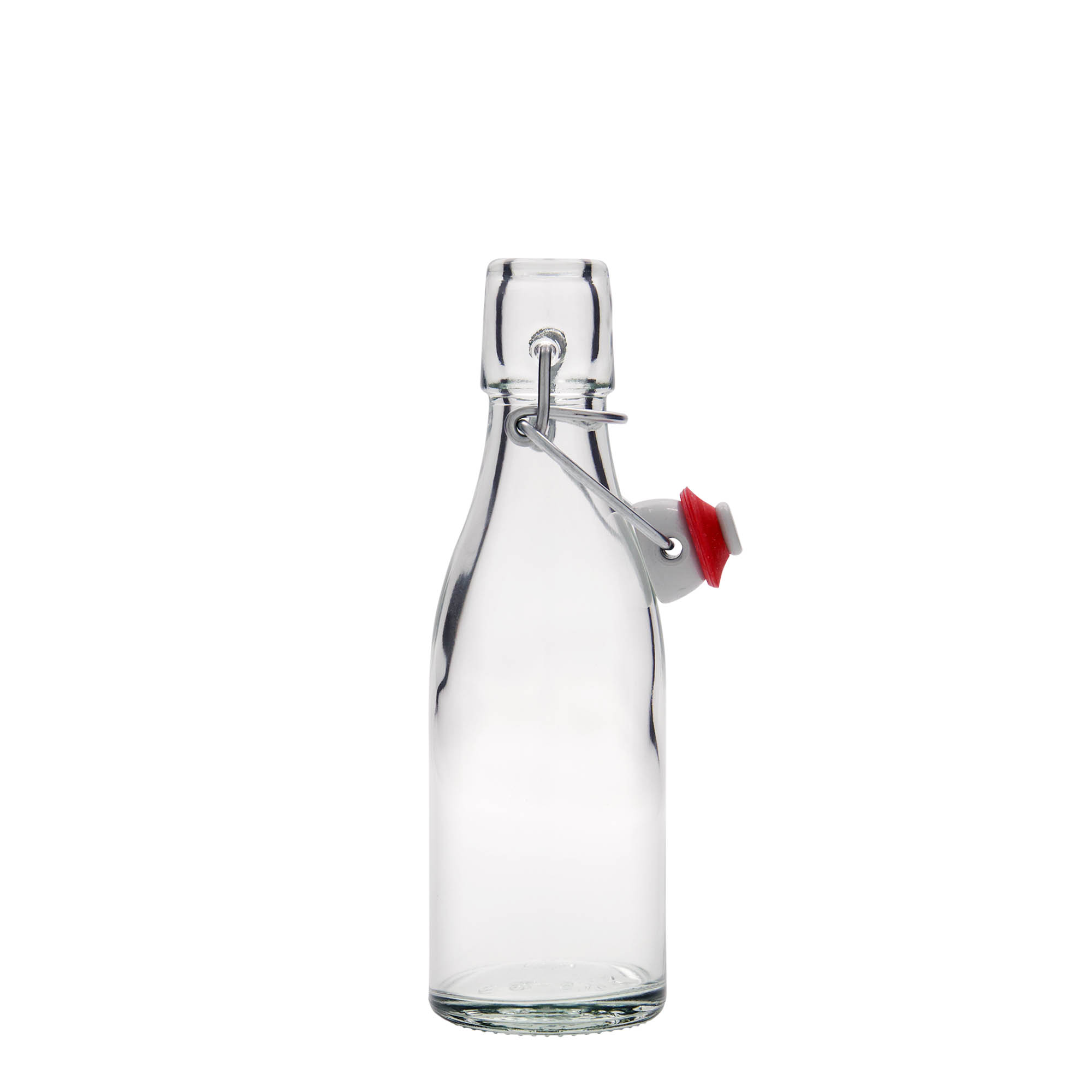 Butelka szklana 200 ml „Paul”, otwór: zamknięcie na zawias Butelka szklana 200 ml „Paul”, otwór: zamknięcie na zawias