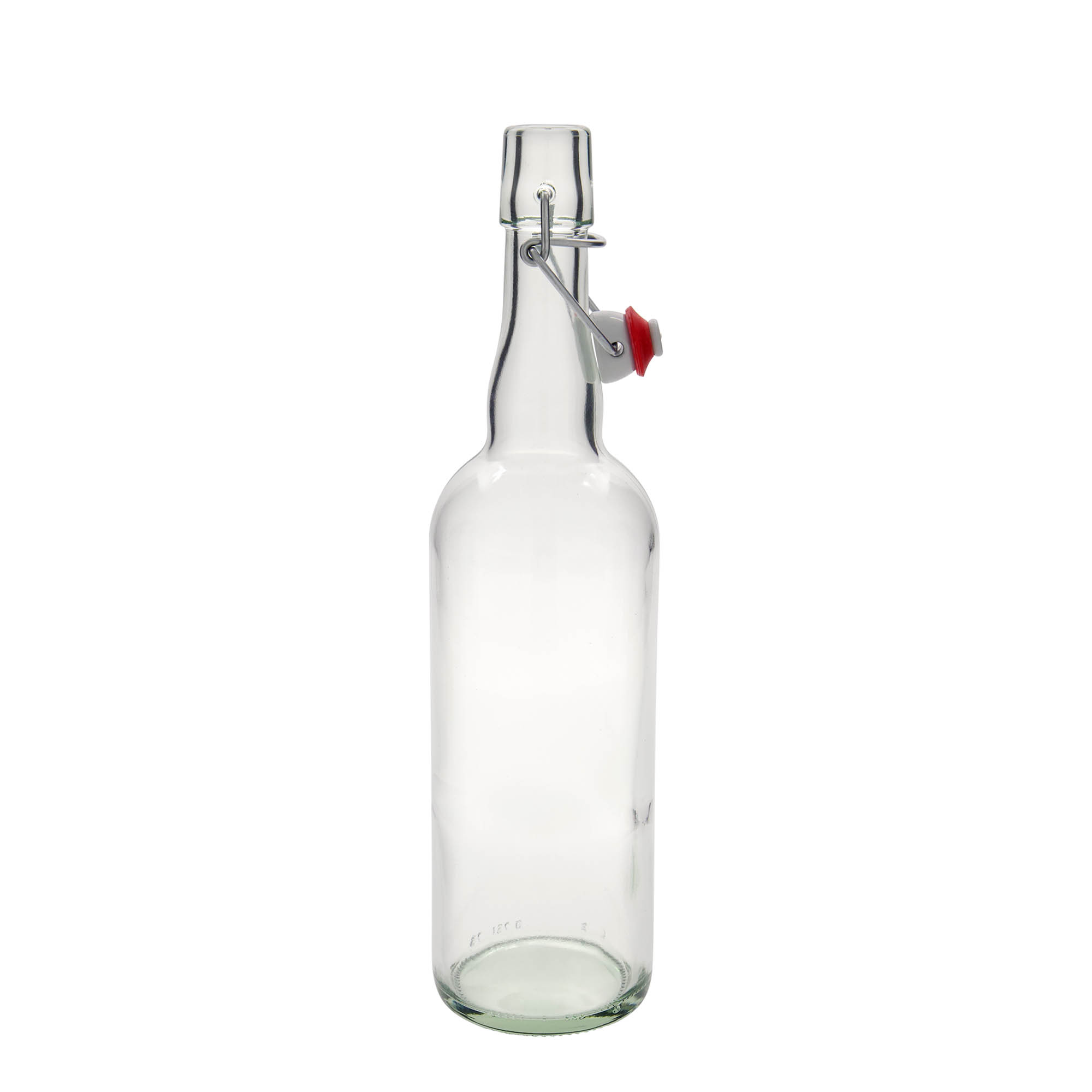 750 ml butelka piwa Belgia, szkło, szyjka: zamknięcie na klamrę
