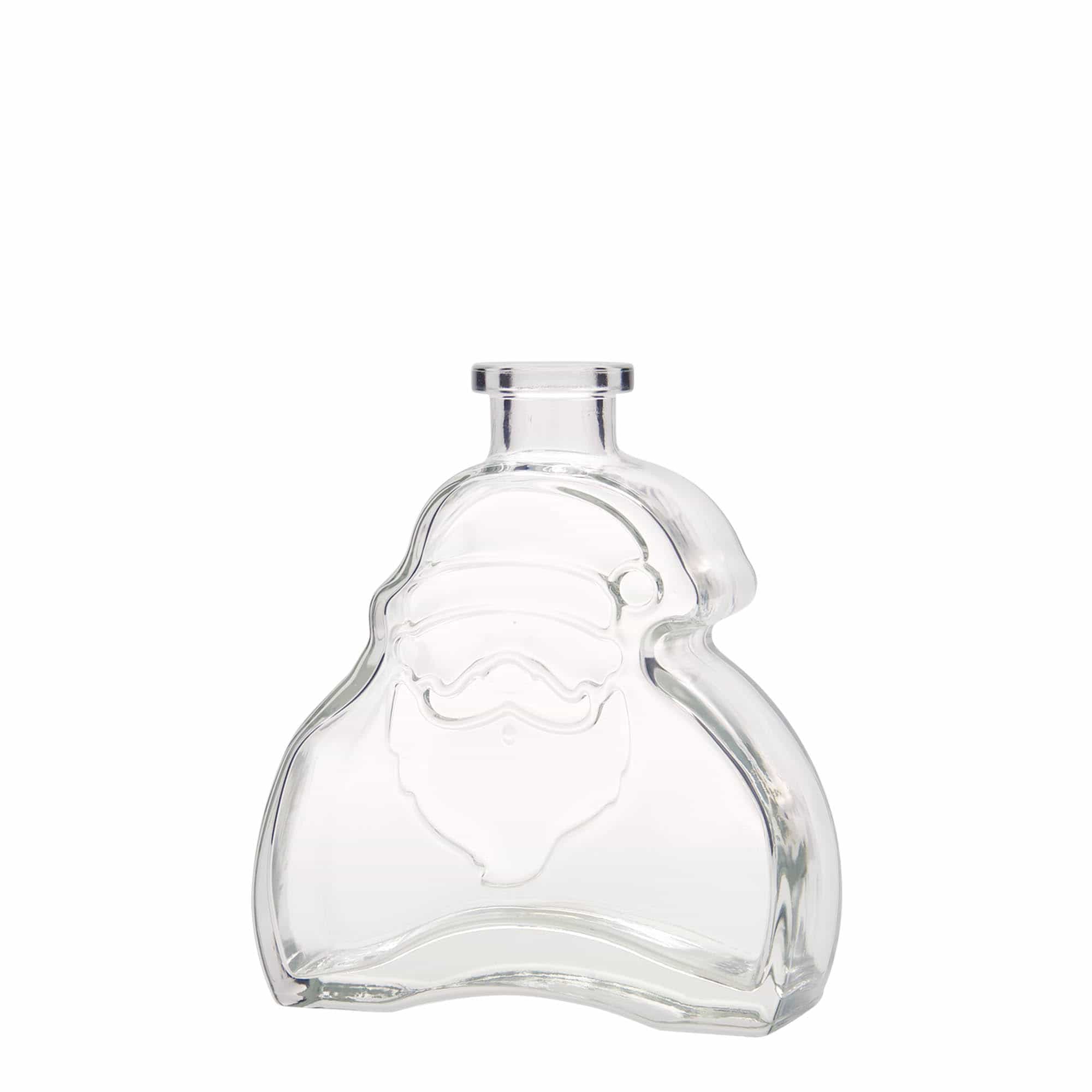 200 ml butelka szklana „Święty Mikołaj”, otwór: korek