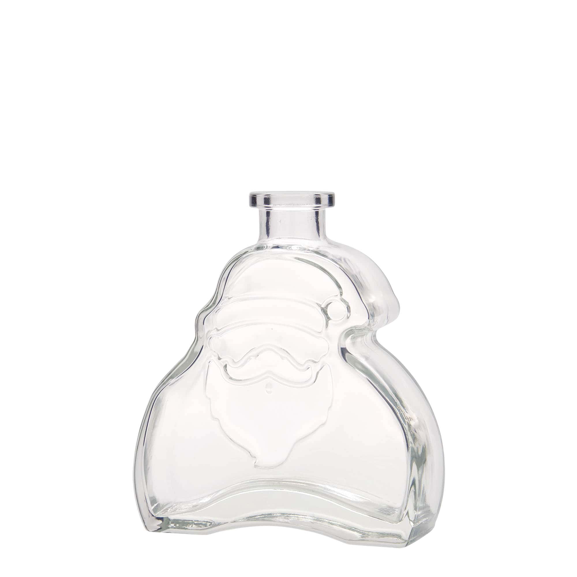 200 ml butelka szklana „Święty Mikołaj”, otwór: korek