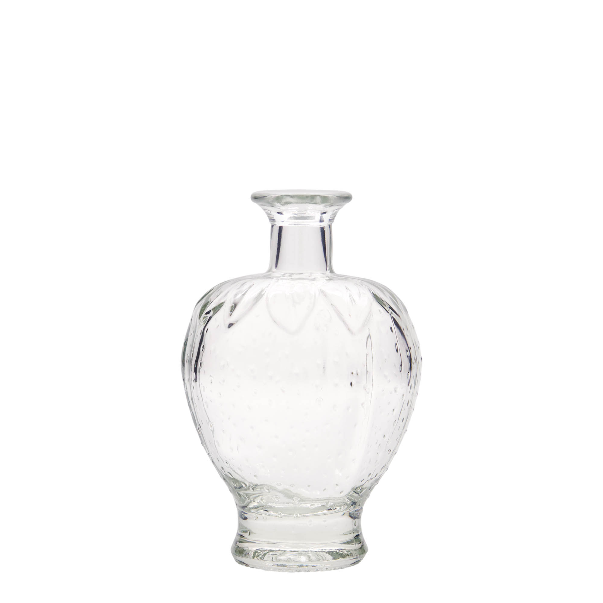200 ml butelka szklana „Truskawka”, szyjka: korek 200 ml butelka szklana „Truskawka”, szyjka: korek