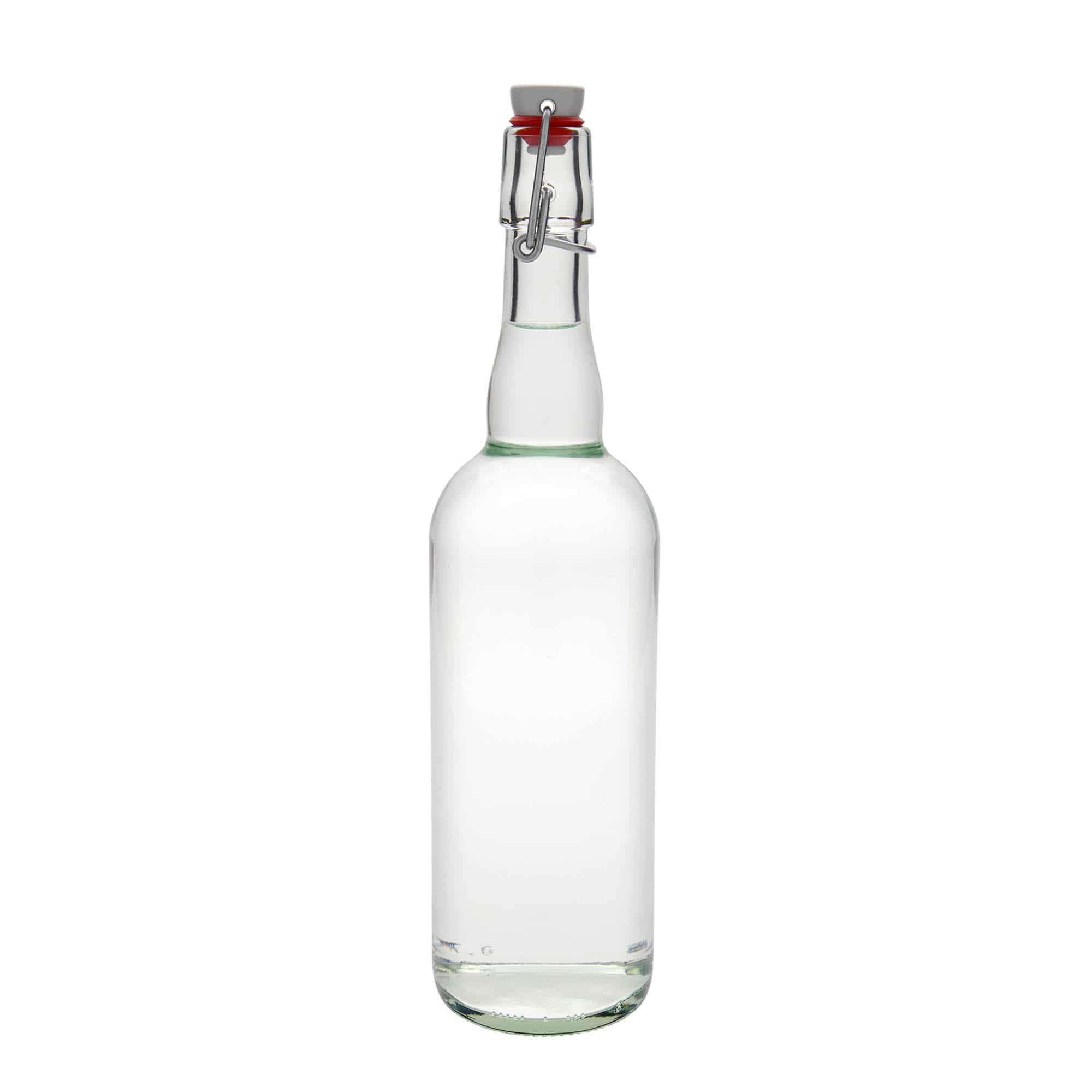 750 ml butelka piwa Belgia, szkło, szyjka: zamknięcie na klamrę