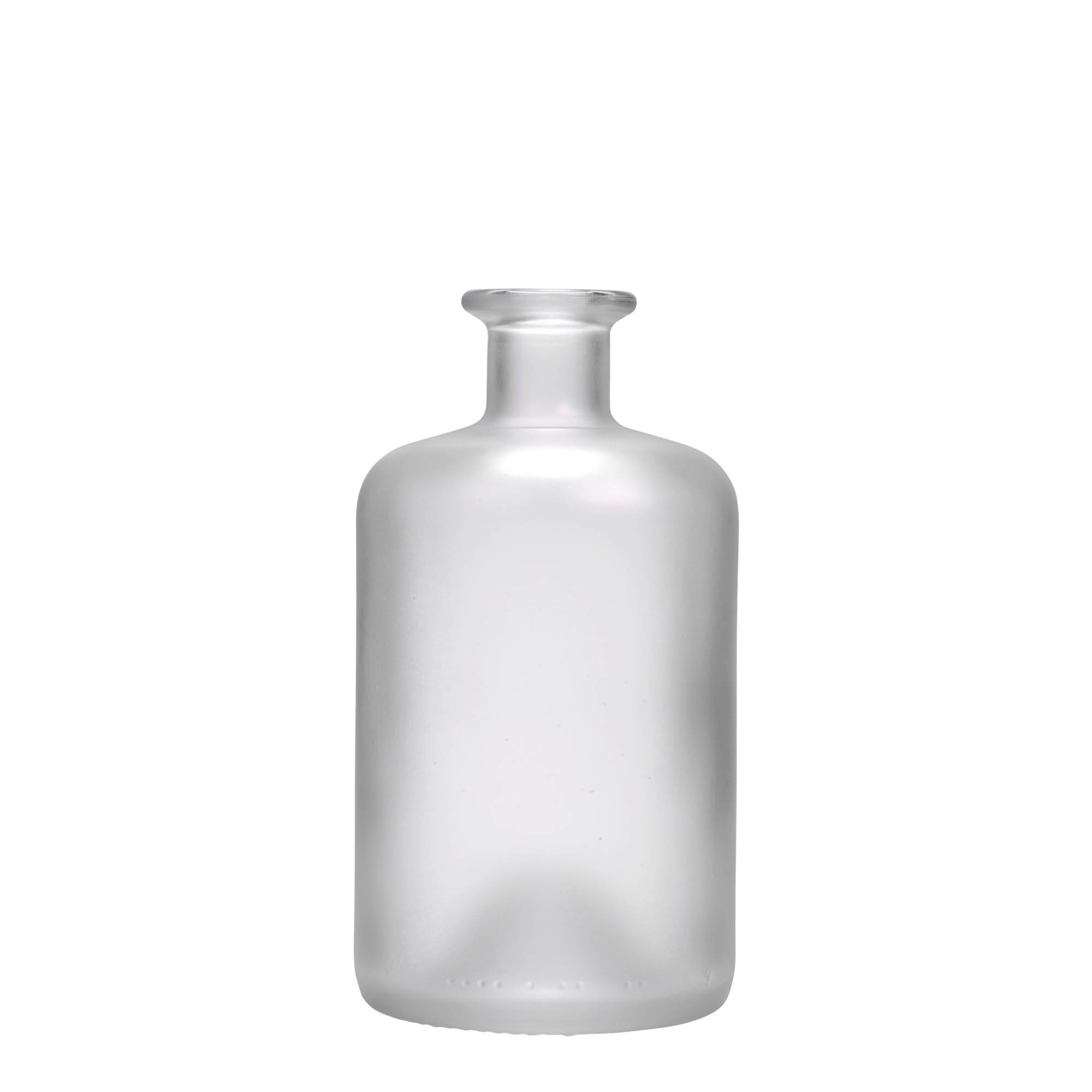 500 ml butelka szklana aptekarza, matowa, szyjka: korek