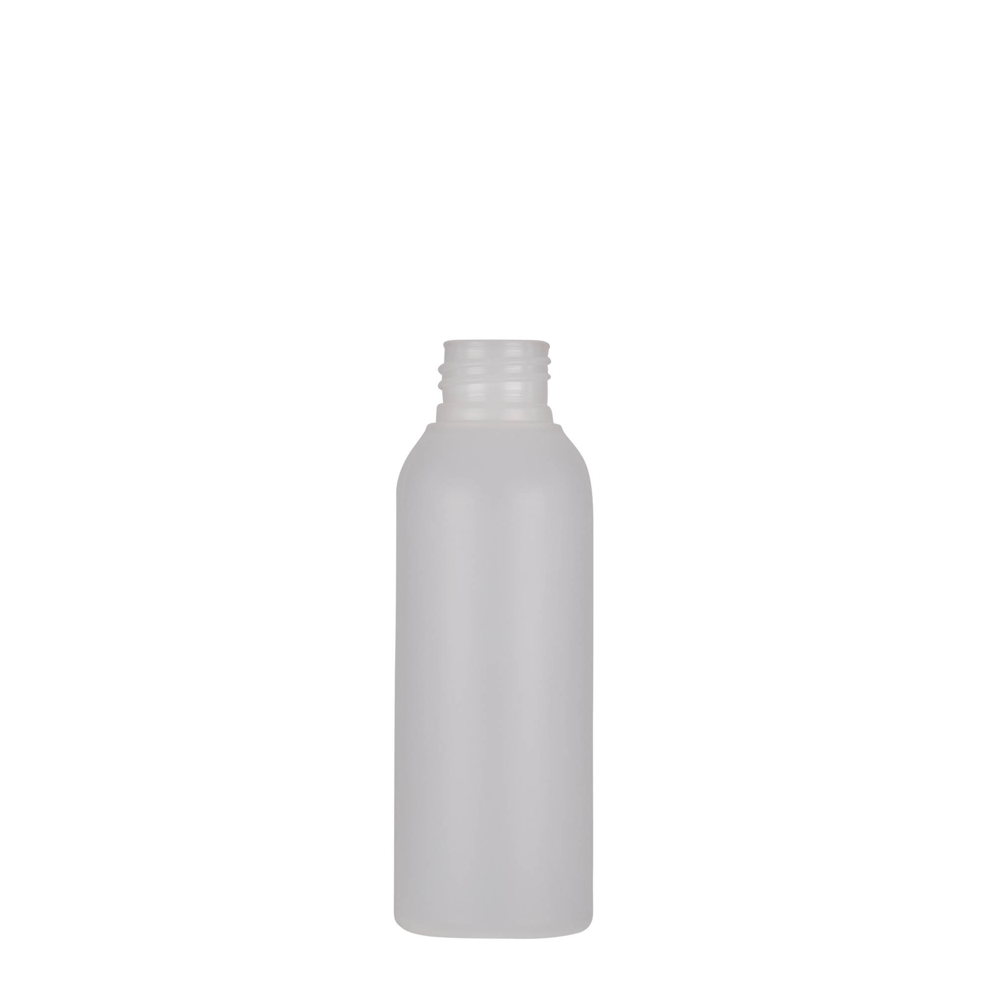 100 ml butelka plastikowa 'Tuffy', HDPE, naturalna, gwint: 24/410