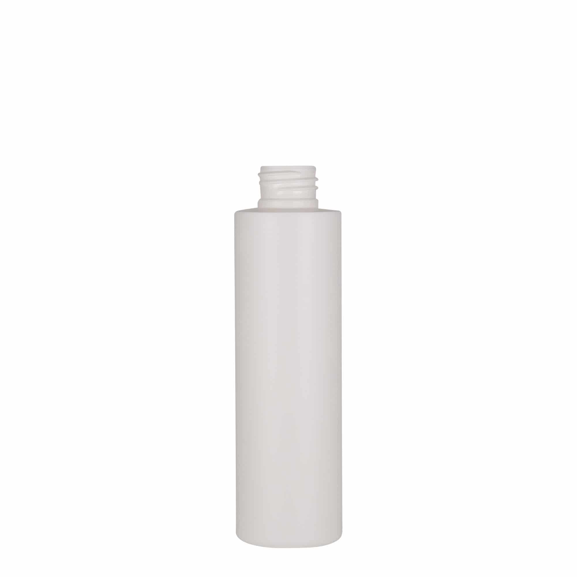 150 ml butelka z tworzywa sztucznego 'Pipe', HDPE, kolor biały, zamknięcie: GPI 24/410