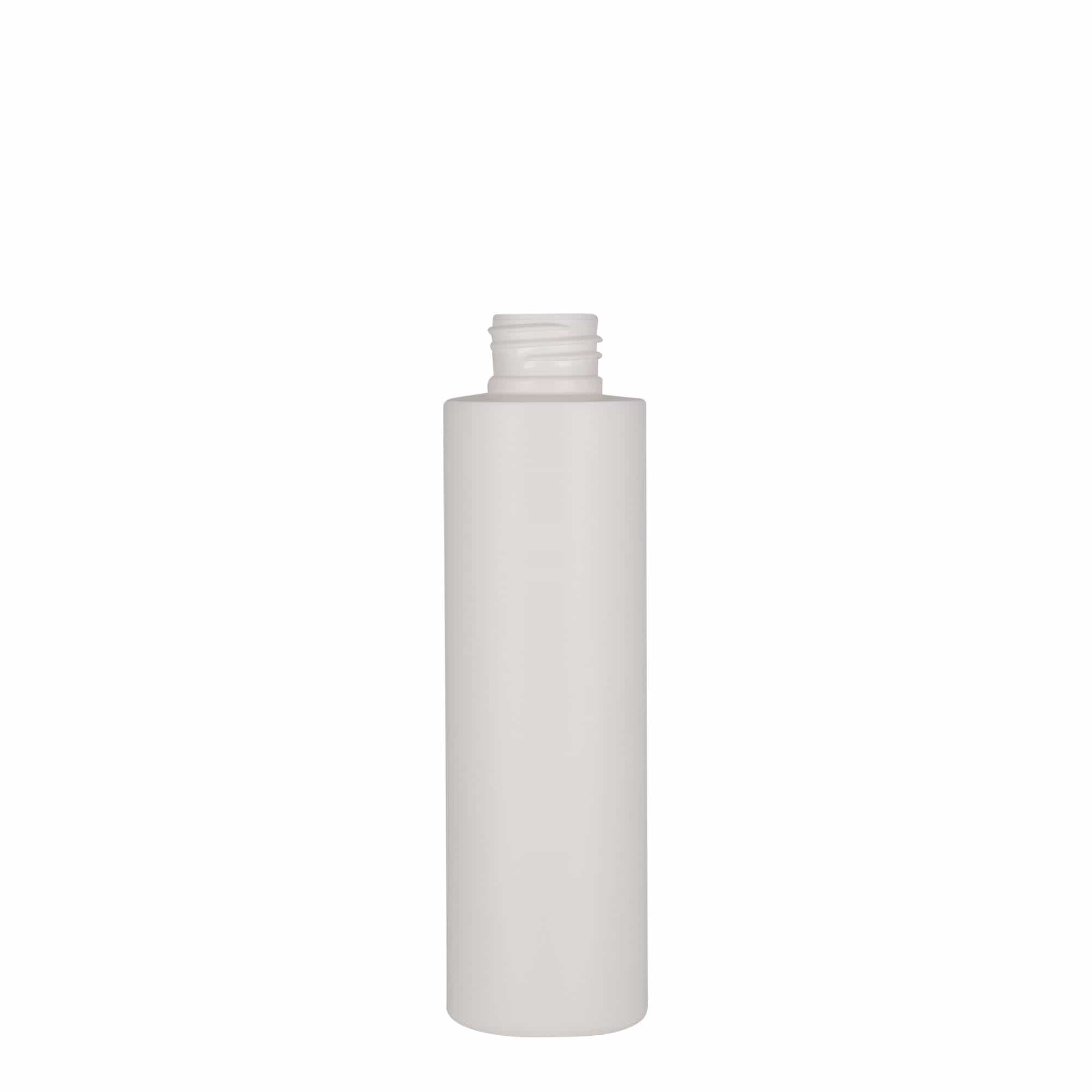 150 ml plastikowa butelka „Pipe”, HDPE, biała, gwint: 24/410 150 ml plastikowa butelka „Pipe”, HDPE, biała, gwint: 24/410