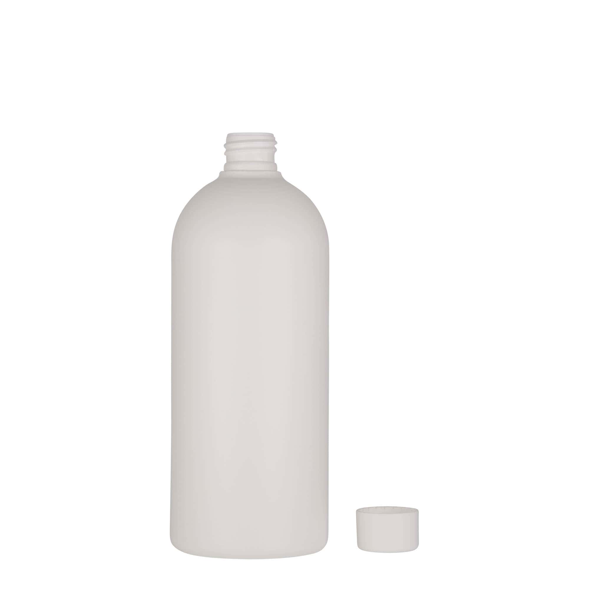 500 ml butelka z tworzywa sztucznego 'Tuffy', HDPE, kolor biały, zamknięcie: 24/410