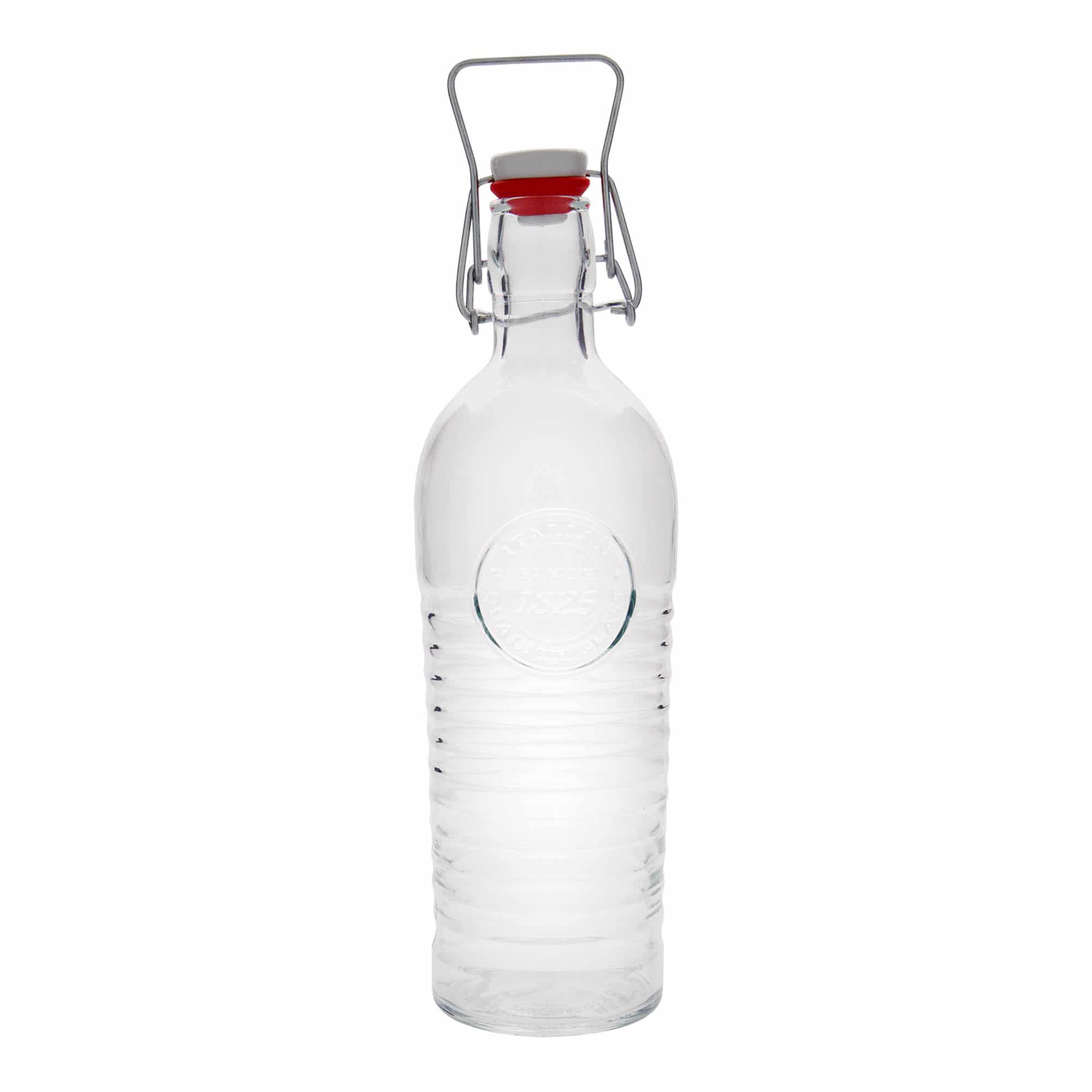 1200 ml butelka szklana 'Officina 1825', zamknięcie: Zamknięcie pałąkowe 1200 ml butelka szklana 'Officina 1825', zamknięcie: Zamknięcie pałąkowe