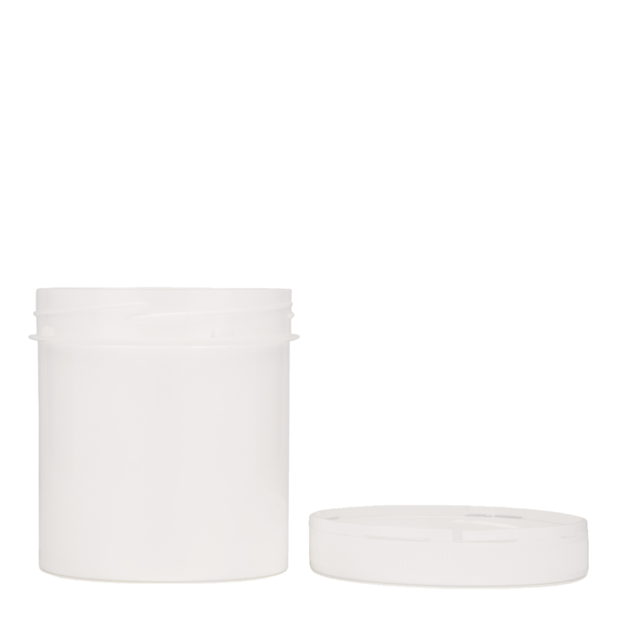 250 ml plastikowy pojemnik 'Securilock', PP, biały, otwór: zakrętka na gwint 250 ml plastikowy pojemnik 'Securilock', PP, biały, otwór: zakrętka na gwint