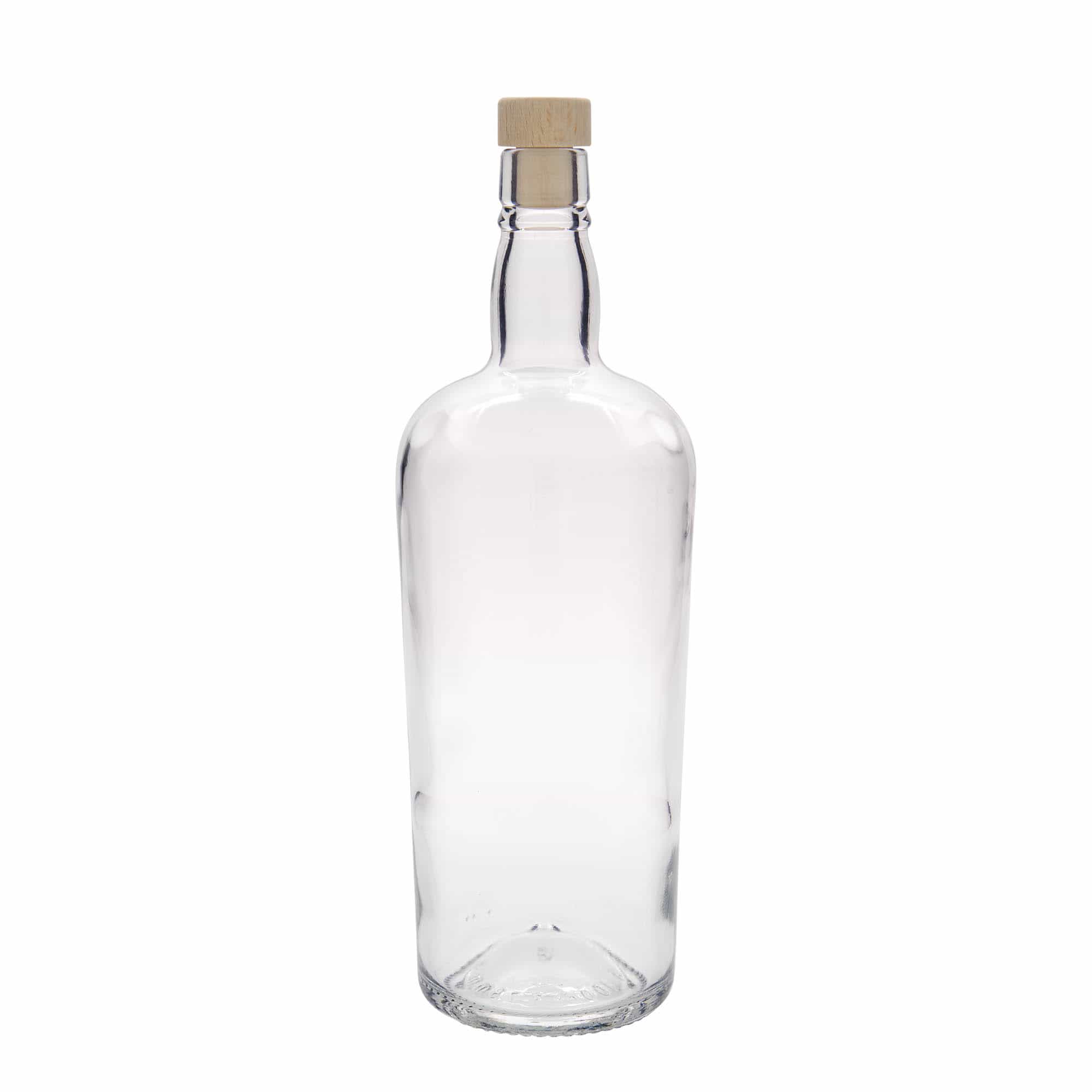 1000 ml butelka szklana 'Edinburgh', zamknięcie: korek