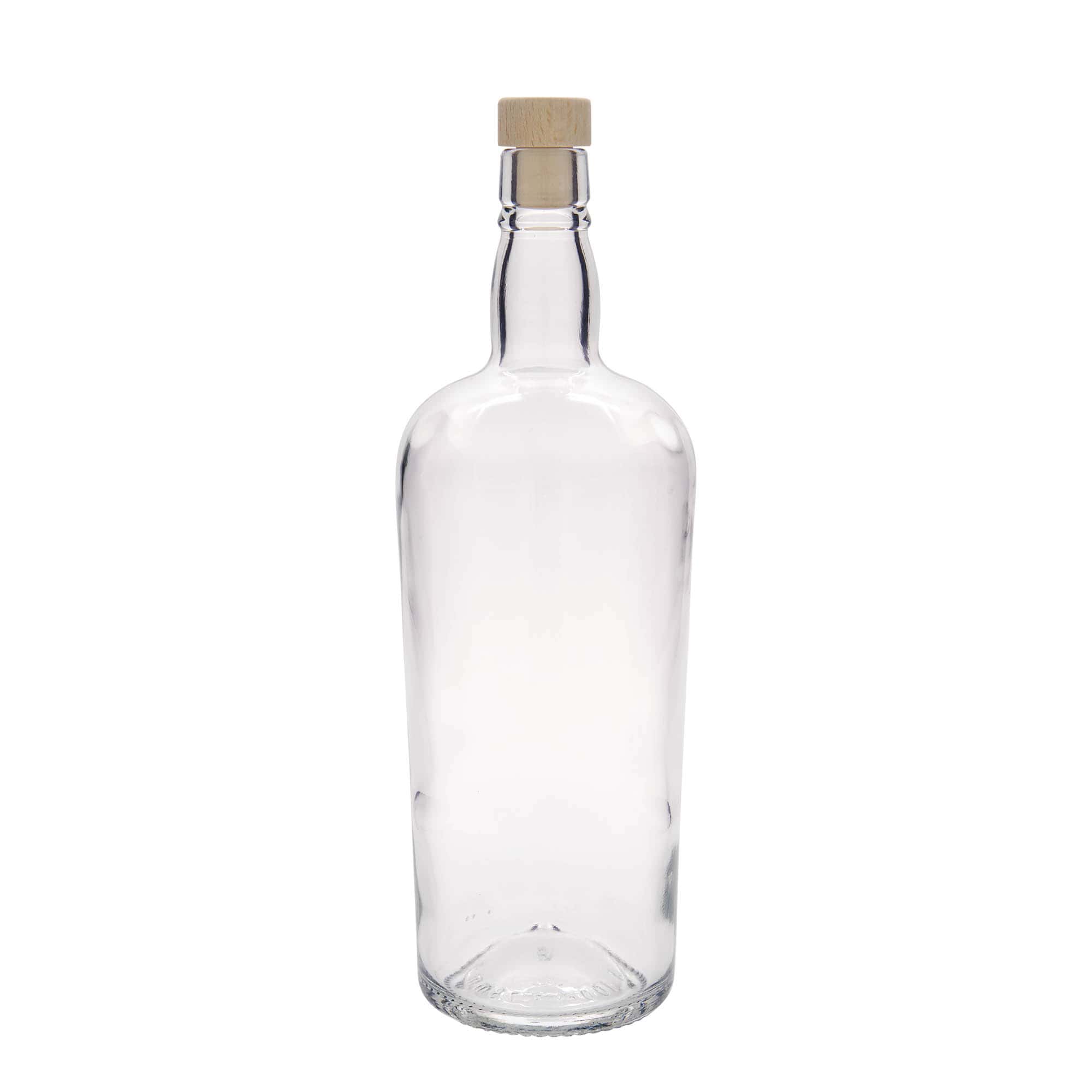 1000 ml butelka szklana 'Edinburgh', szyjka: korek
