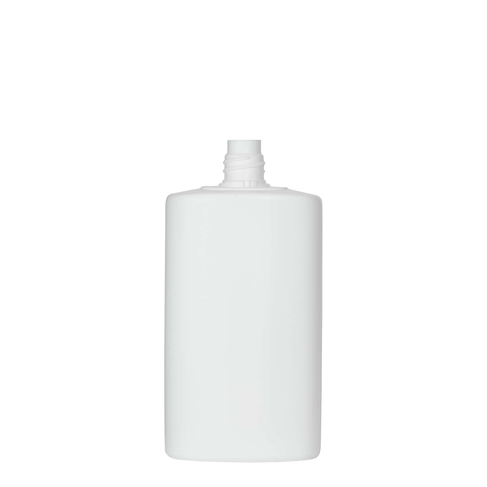 250 ml butelka z tworzywa sztucznego 'Indy', owalna, HDPE, kolor biały, zamknięcie: zakrętka 250 ml butelka z tworzywa sztucznego 'Indy', owalna, HDPE, kolor biały, zamknięcie: zakrętka