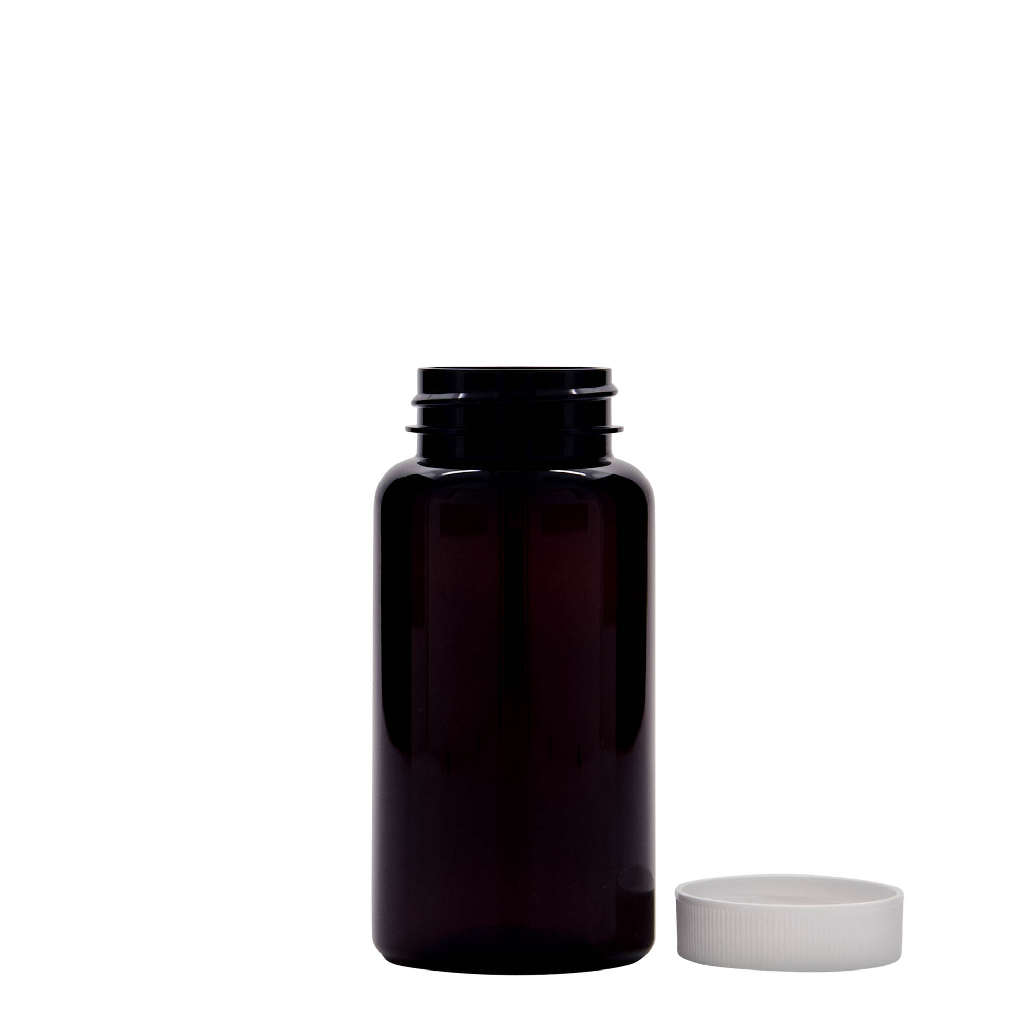 150 ml butelka PET, tworzywo sztuczne, brązowa, gwint: 38/400 150 ml butelka PET, tworzywo sztuczne, brązowa, gwint: 38/400