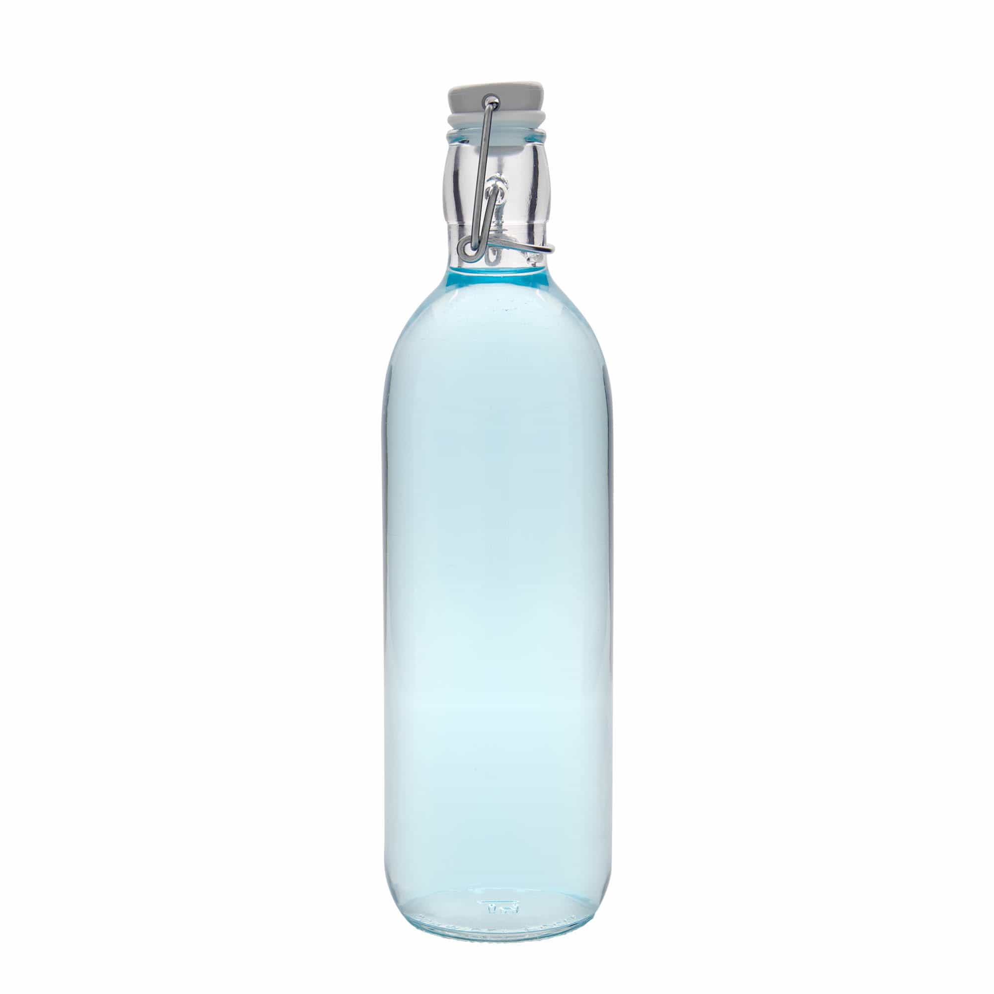 1000 ml butelka szklana 'Emilia', zamknięcie: Zamknięcie pałąkowe