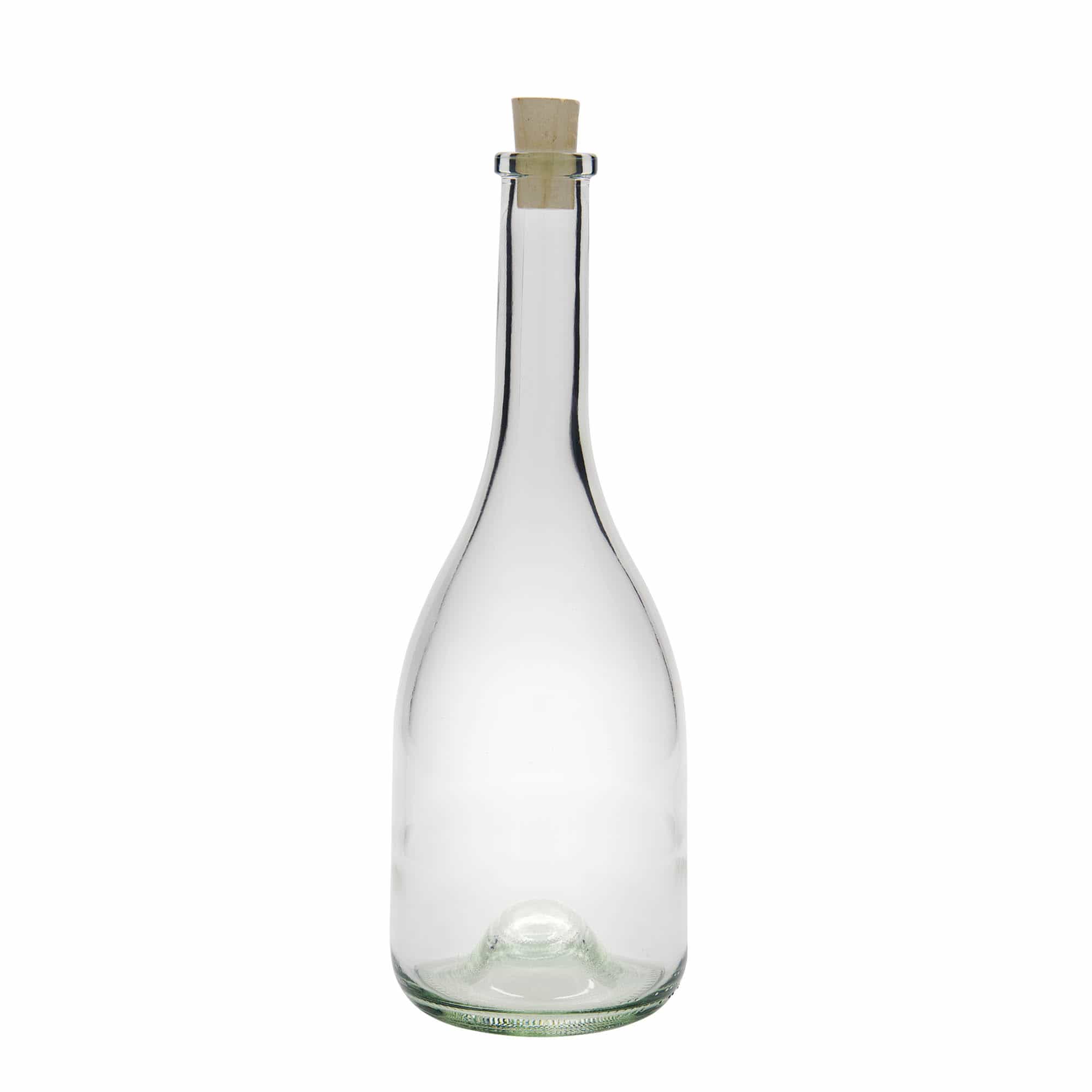 750 ml butelka szklana 'Rustica', szyjka: korek