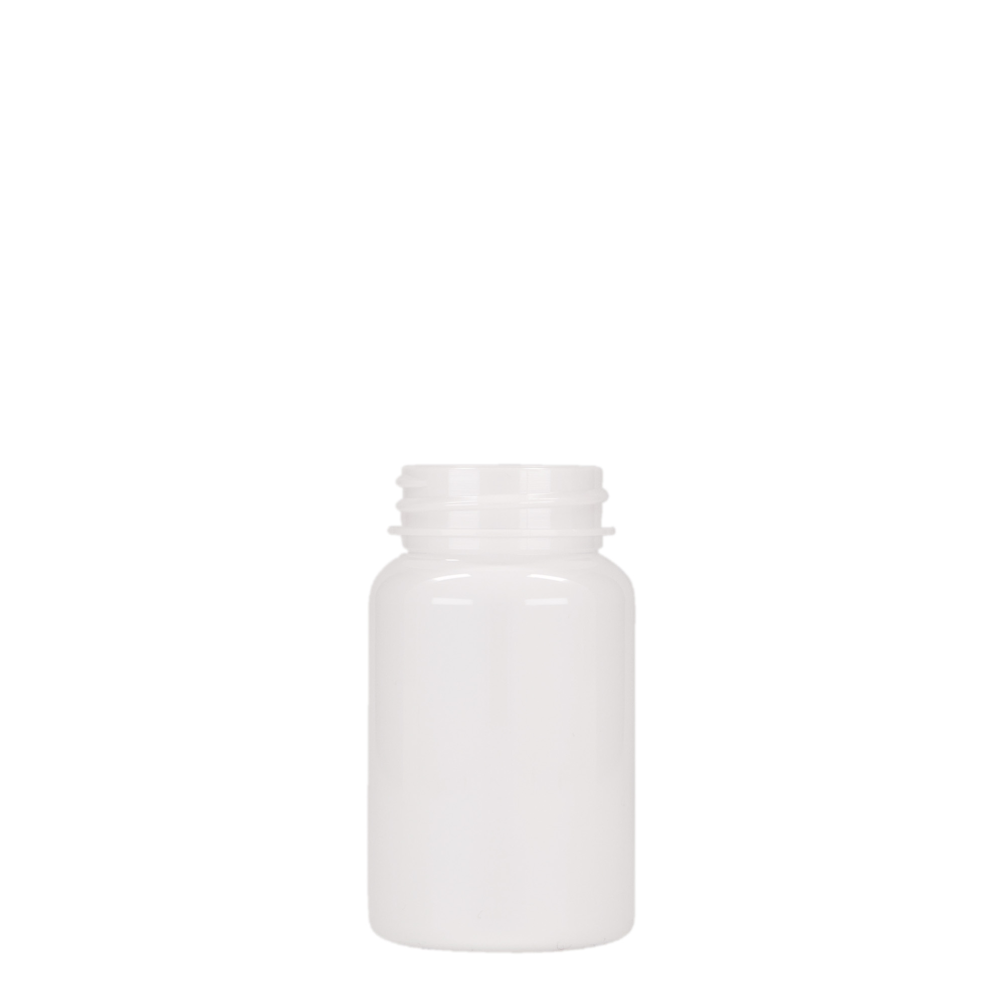 75 ml PET-opakowanie, tworzywo sztuczne, biały, gwint: 38/400