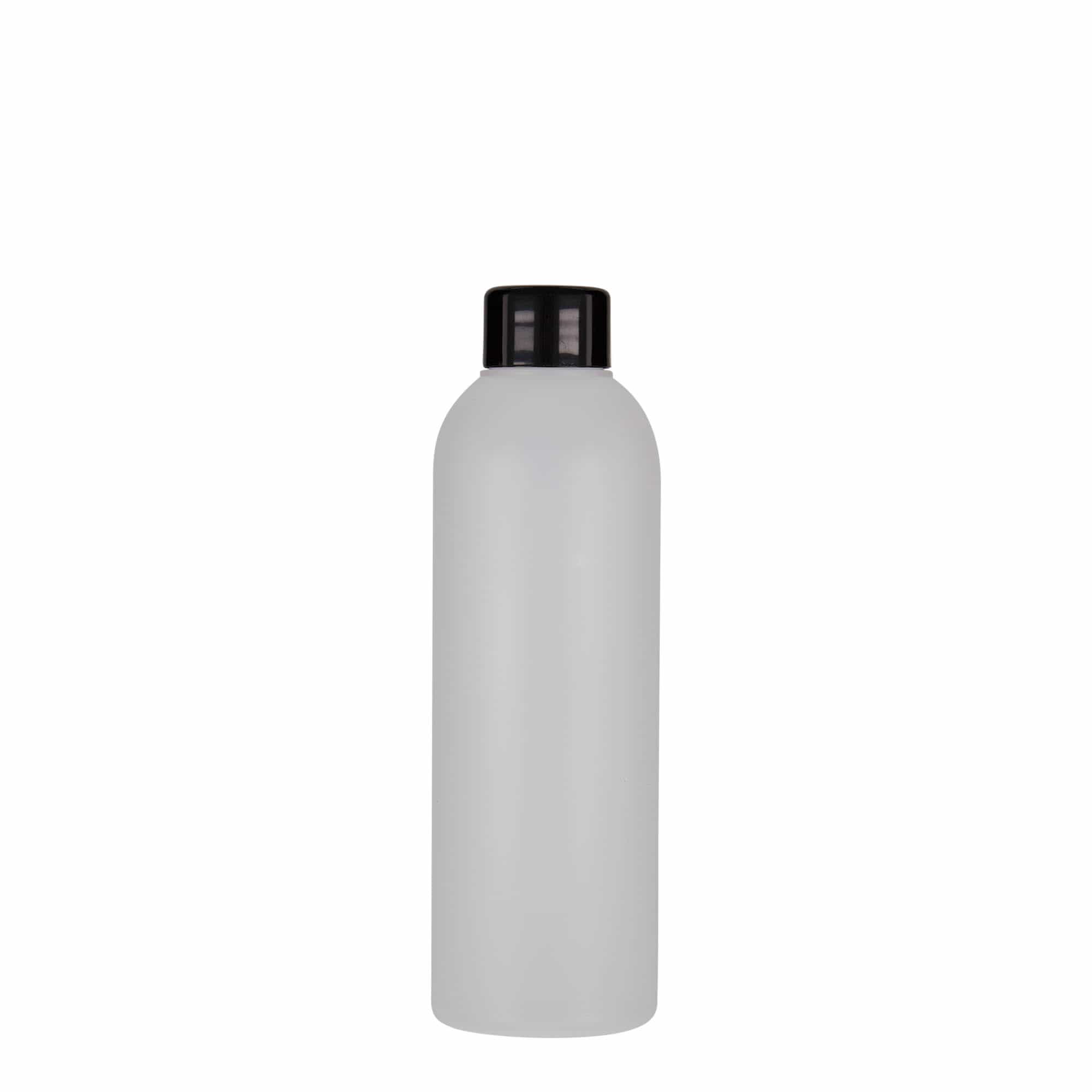 200 ml butelka plastikowa 'Tuffy', HDPE, naturalna, gwint: 24/410