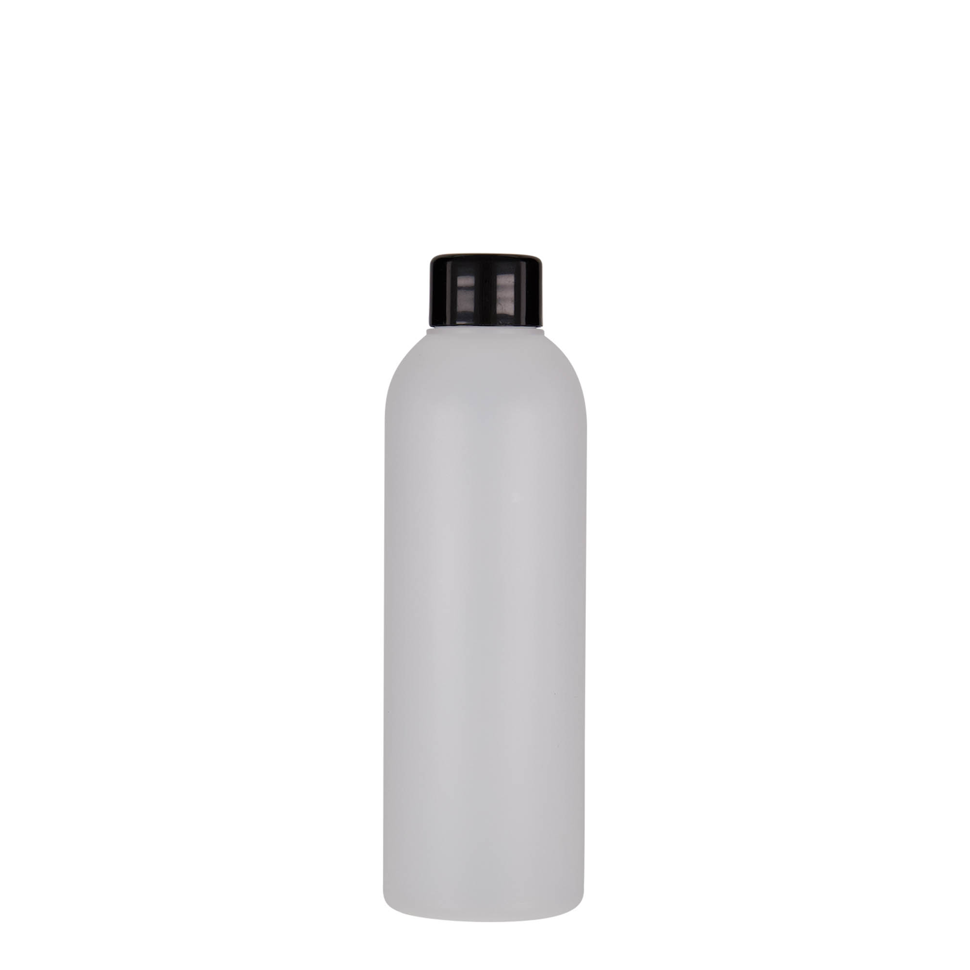 200 ml butelka plastikowa 'Tuffy', HDPE, naturalna, gwint: 24/410 200 ml butelka plastikowa 'Tuffy', HDPE, naturalna, gwint: 24/410