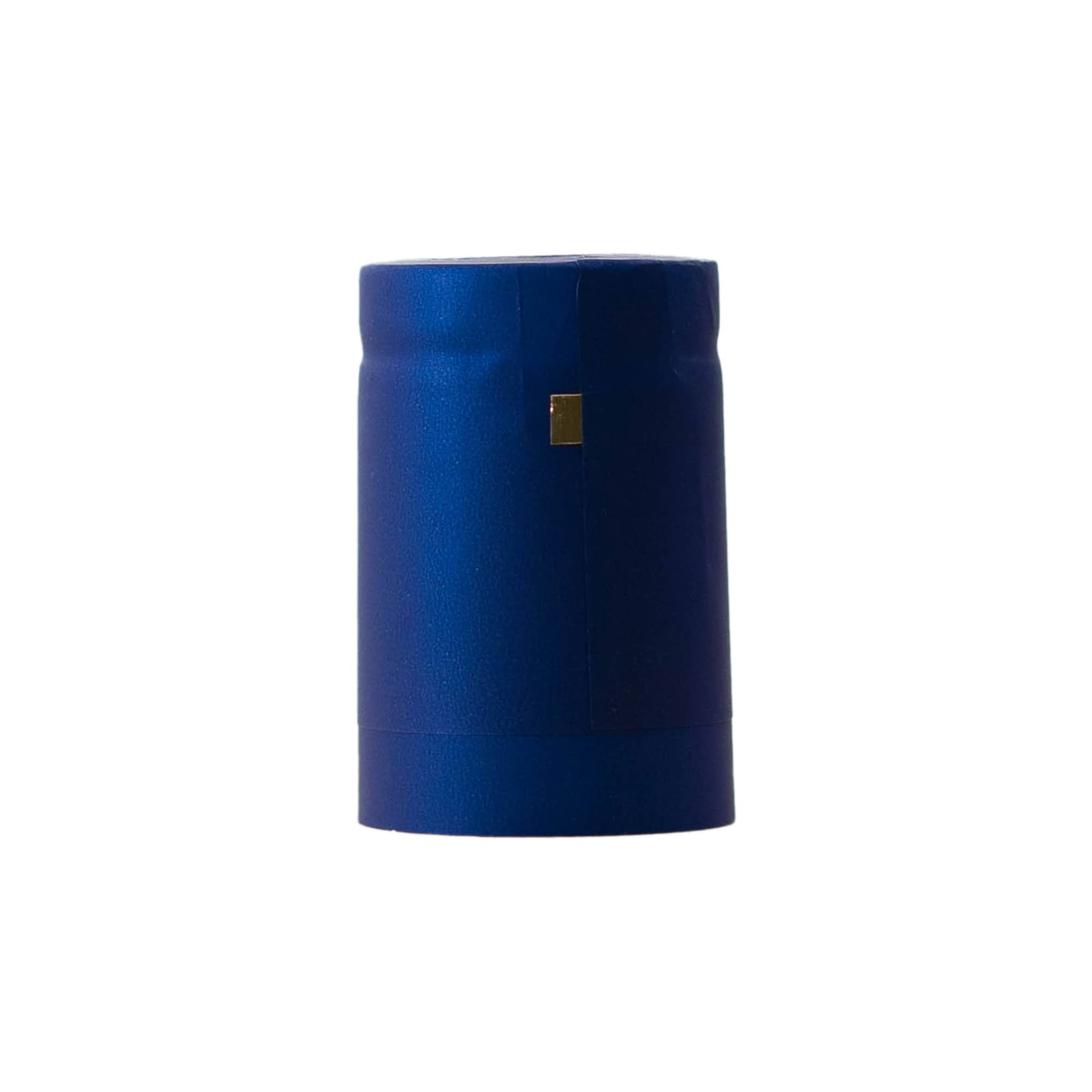 Kapsel termokurczliwa 32x41, tworzywo sztuczne PVC, niebieska