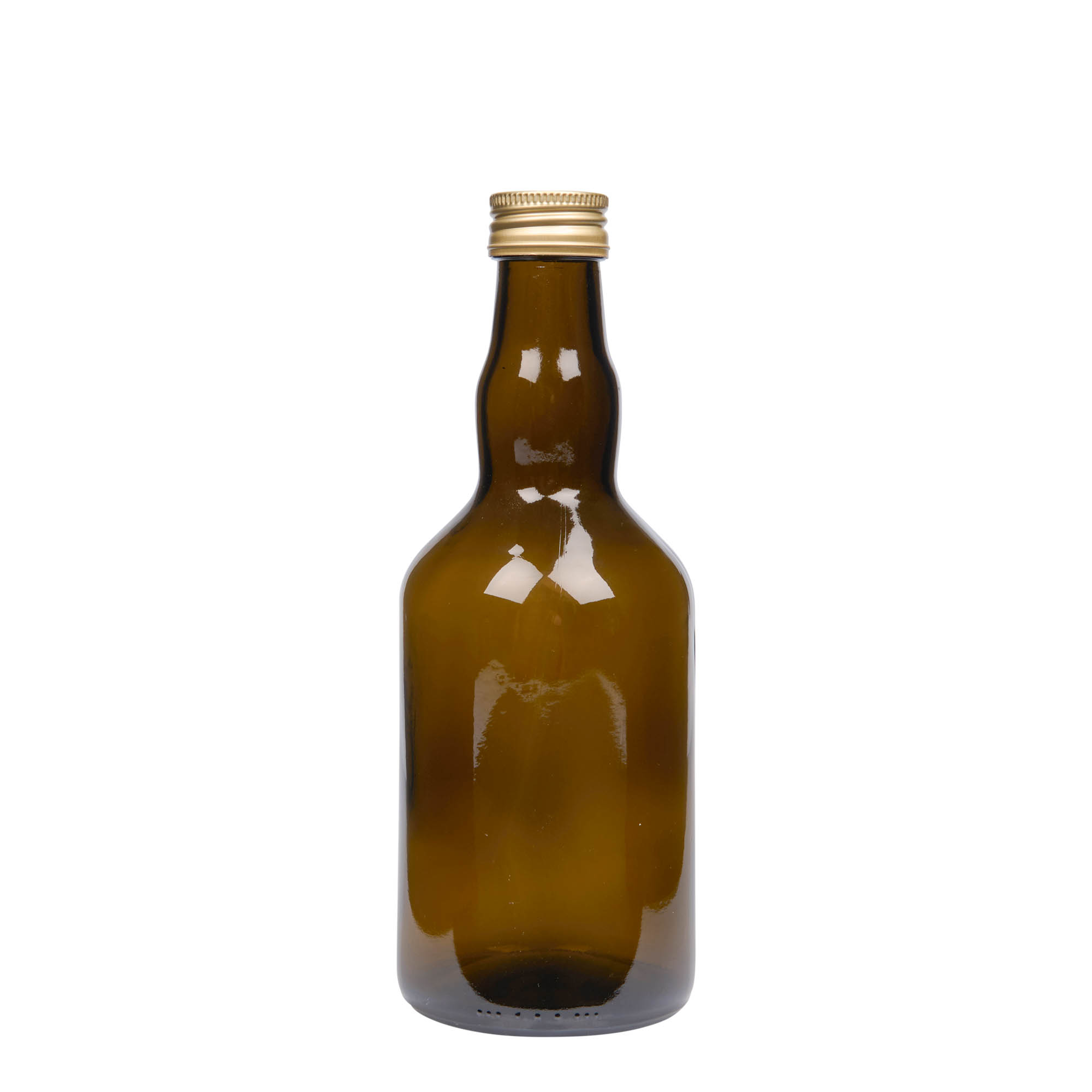 500 ml butelka szklana 'Olona', antyczny zielony, gwint: PP 31,5