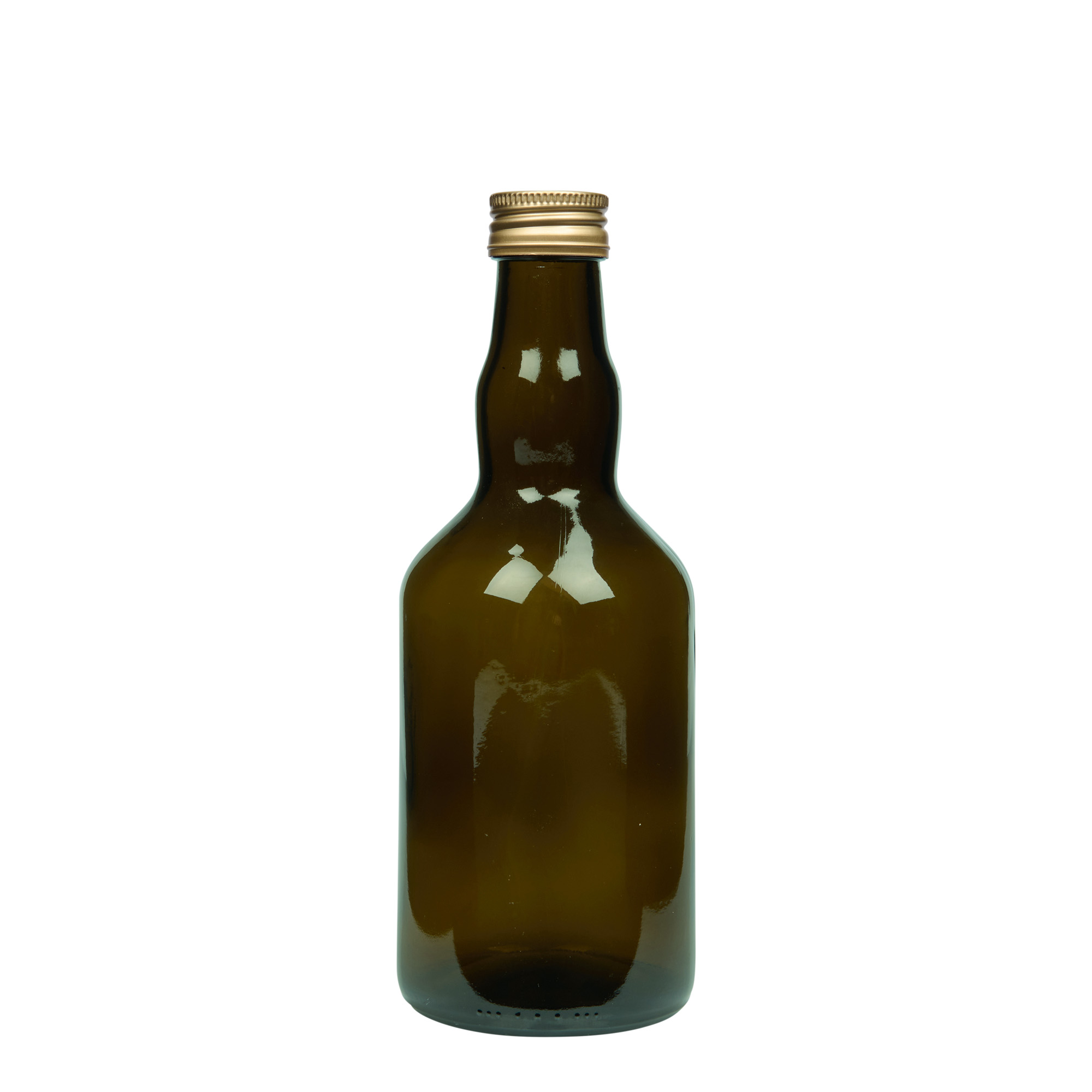 500 ml butelka szklana 'Olona', antyczny zielony, gwint: PP 31,5