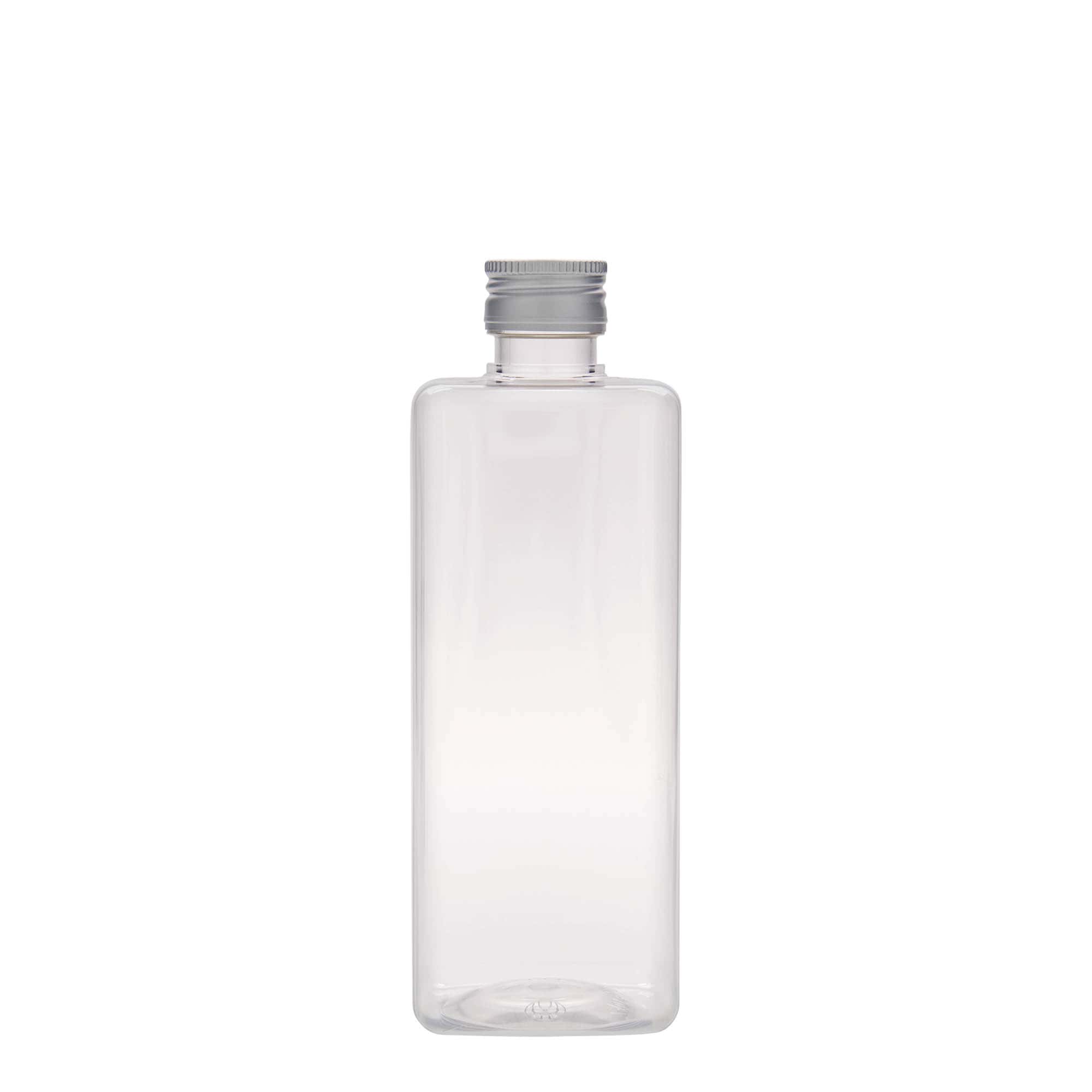 500 ml butelka PET „Karl”, kwadratowa, plastik, gwint: PP 28