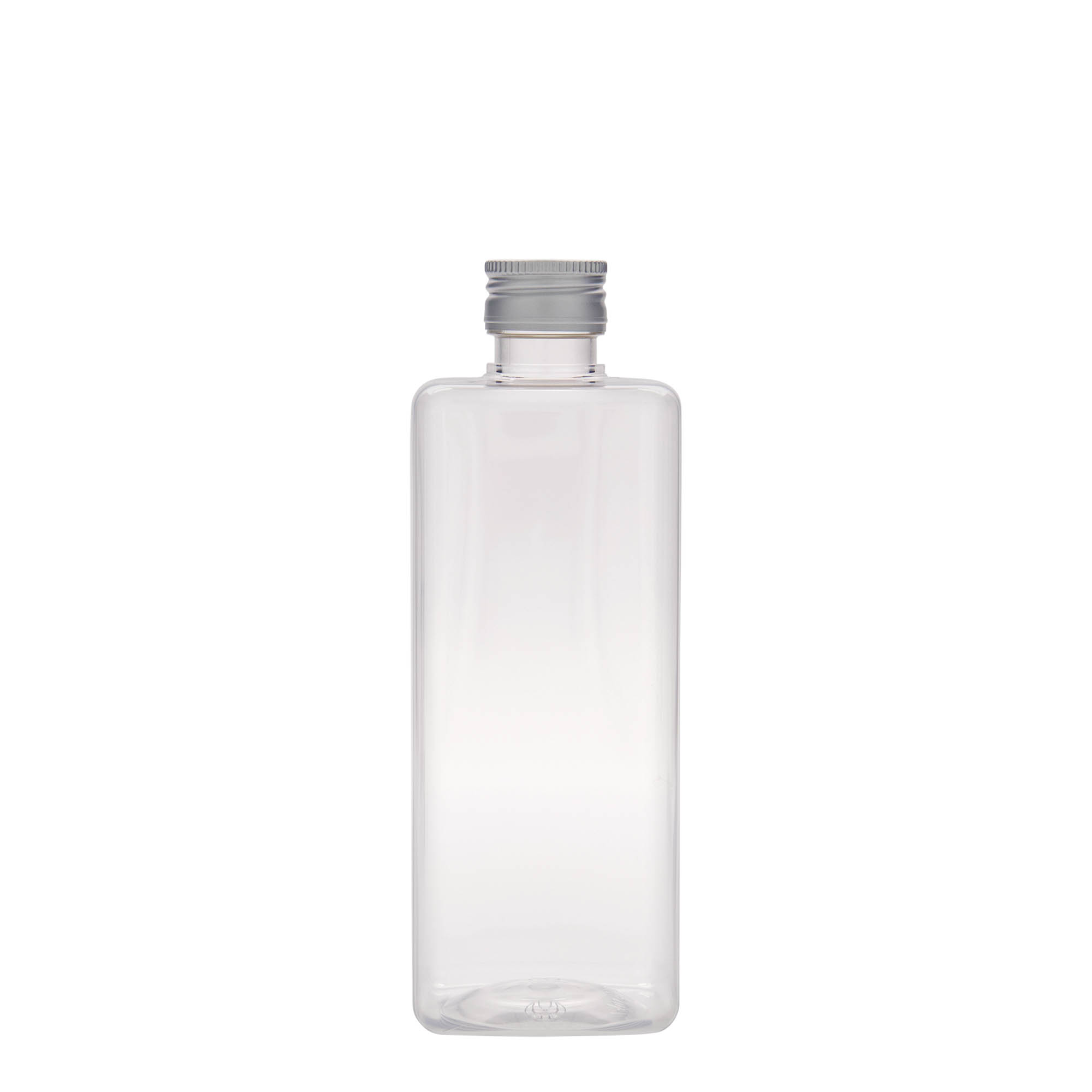 500 ml butelka PET „Karl”, kwadratowa, plastik, gwint: PP 28 500 ml butelka PET „Karl”, kwadratowa, plastik, gwint: PP 28