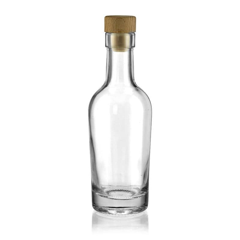 200 ml butelka szklana 'Pepe', zamknięcie: korek