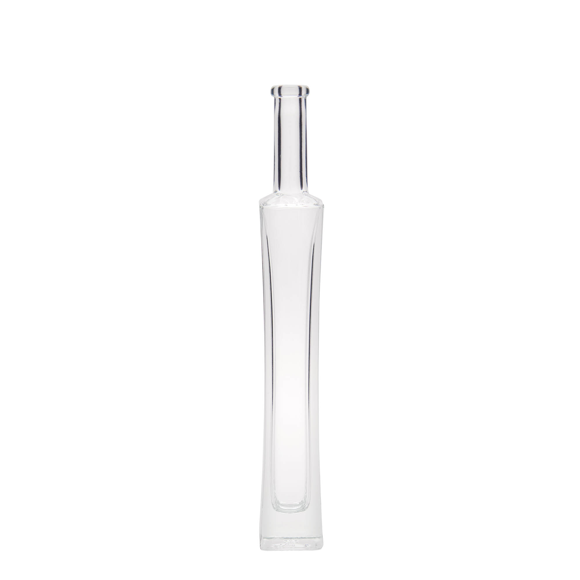 100 ml butelka szklana „Koko”, kwadratowa, szyjka: korek 100 ml butelka szklana „Koko”, kwadratowa, szyjka: korek