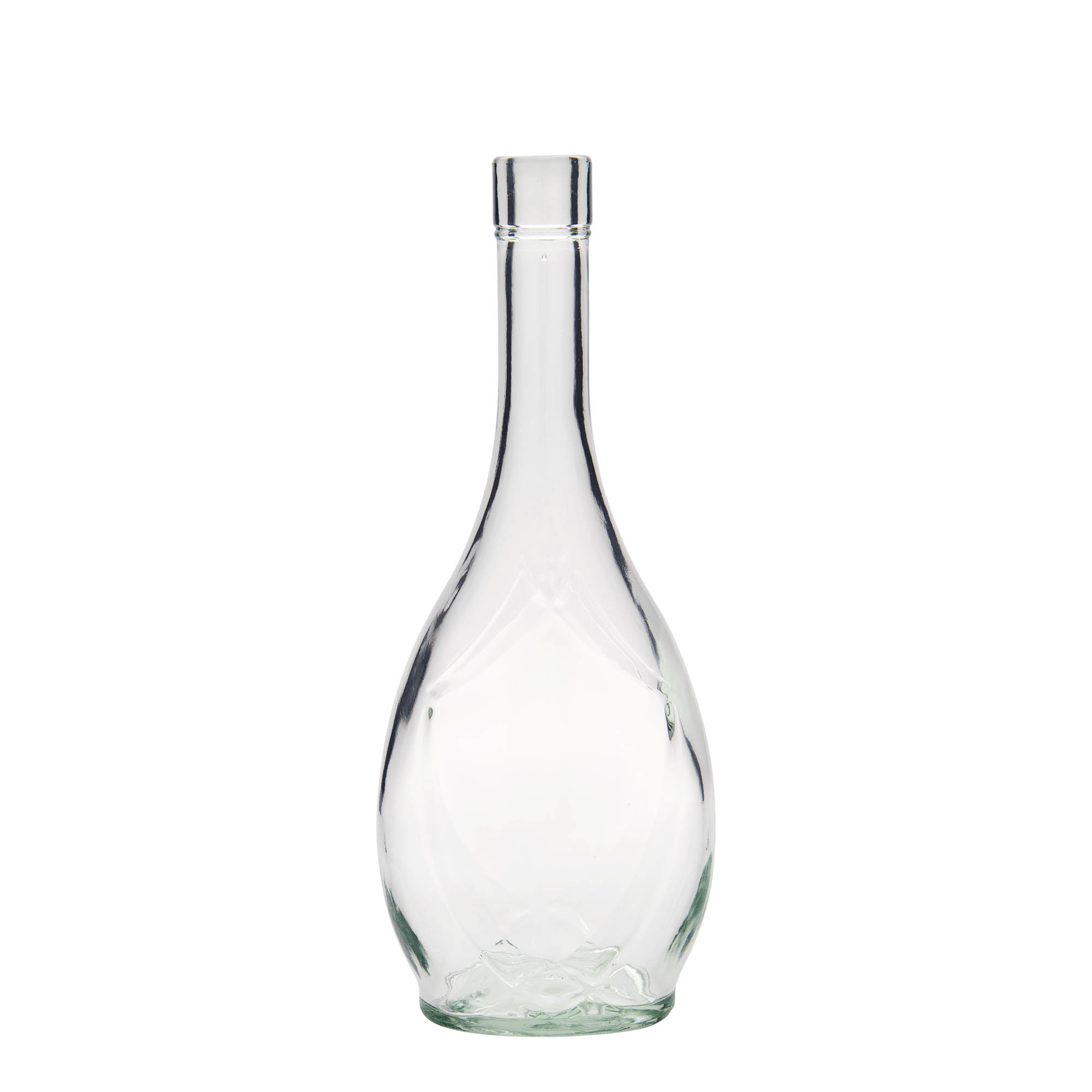 500 ml butelka szklana „Saragossa”, owalna, otwór: korek