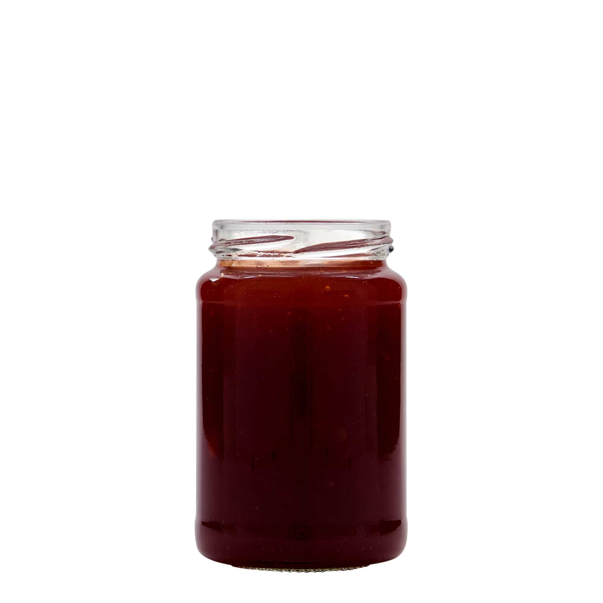 225 ml wysokie szklane naczynie o kształcie cylindrycznym, otwór: Twist-Off (TO 58)