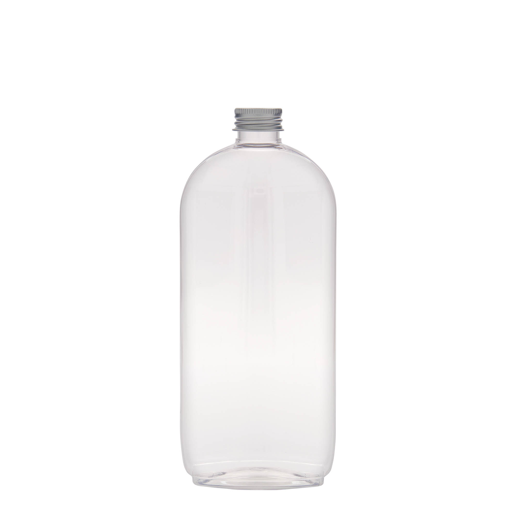 500 ml butelka PET „Iris”, owalna, plastik, gwint: 24/410 500 ml butelka PET „Iris”, owalna, plastik, gwint: 24/410