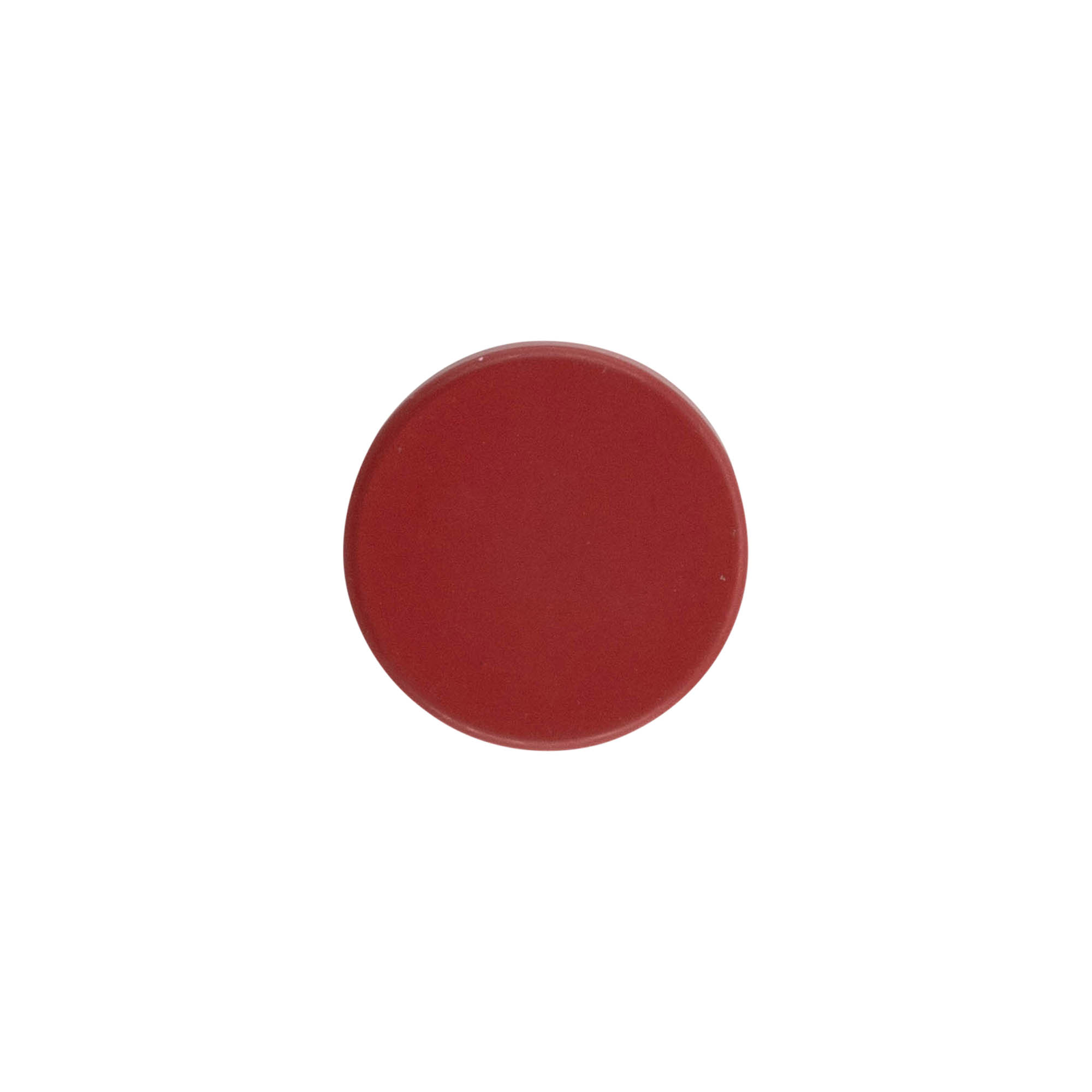 Zakręcana nakrętka, tworzywo ABS, czerwony, do gwintu: GPI 28/400