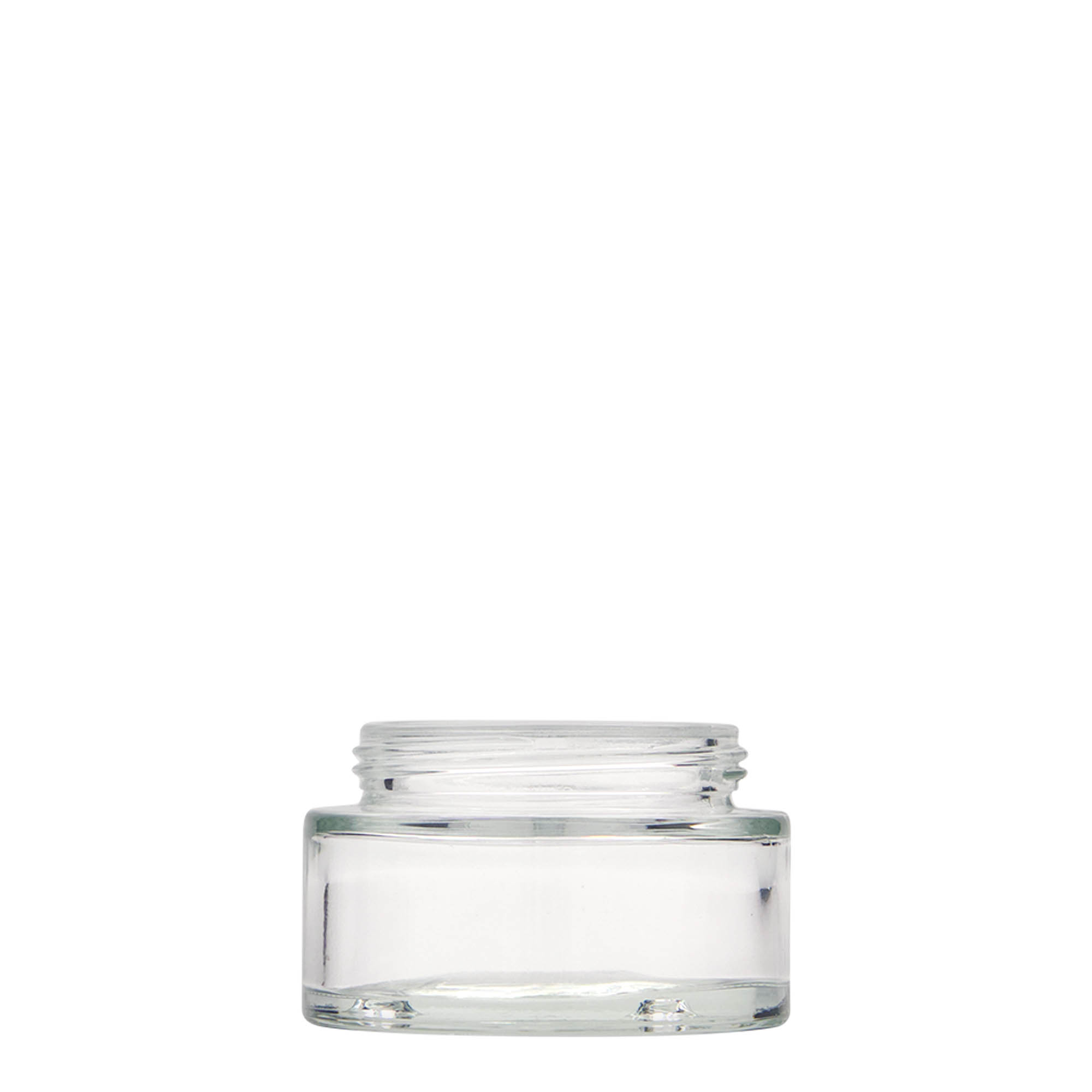 50 ml słoik „Clear Edition”, szkło, otwór: zakrętka na gwint