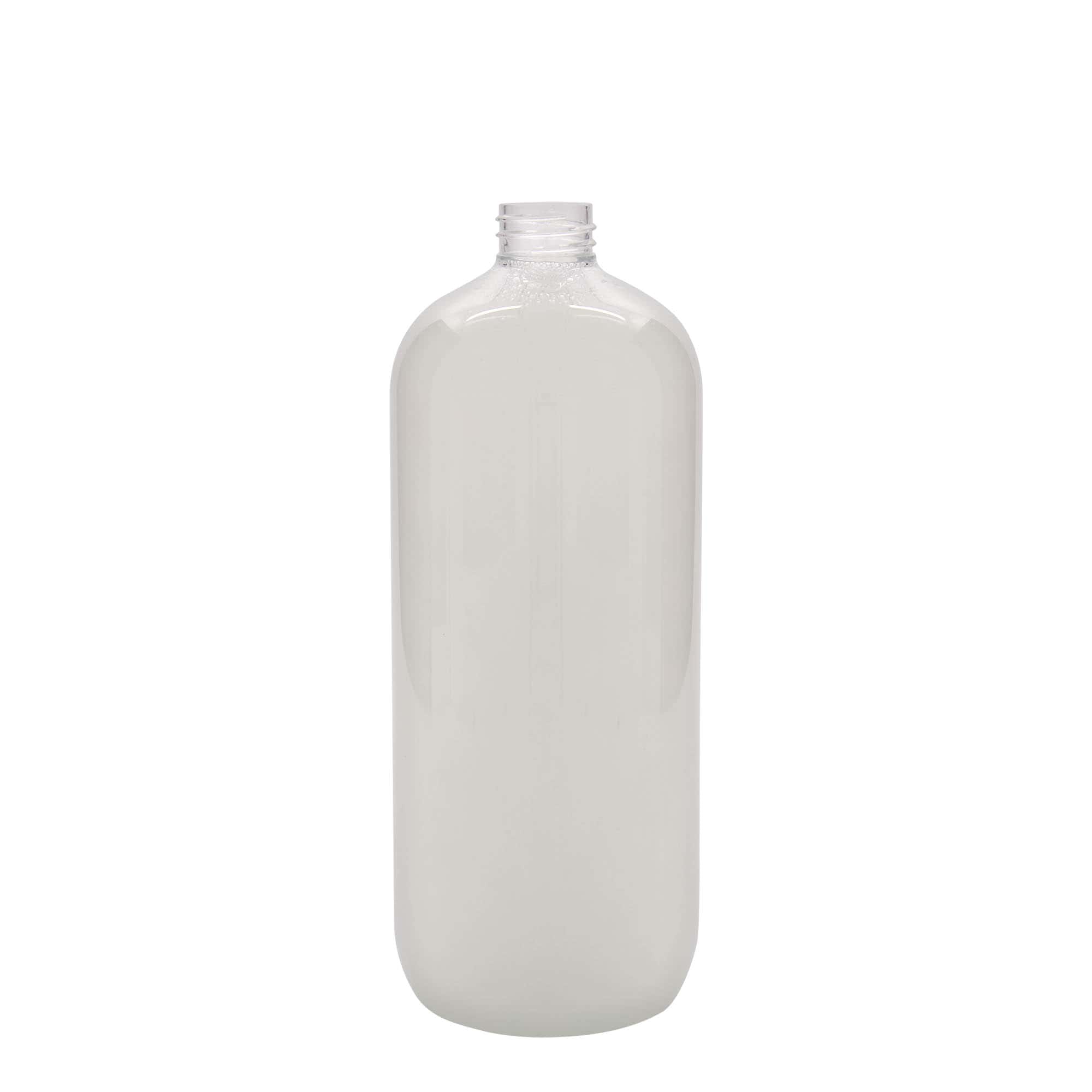 1000 ml butelka PET 'Boston', tworzywo sztuczne, zamknięcie: 28/410
