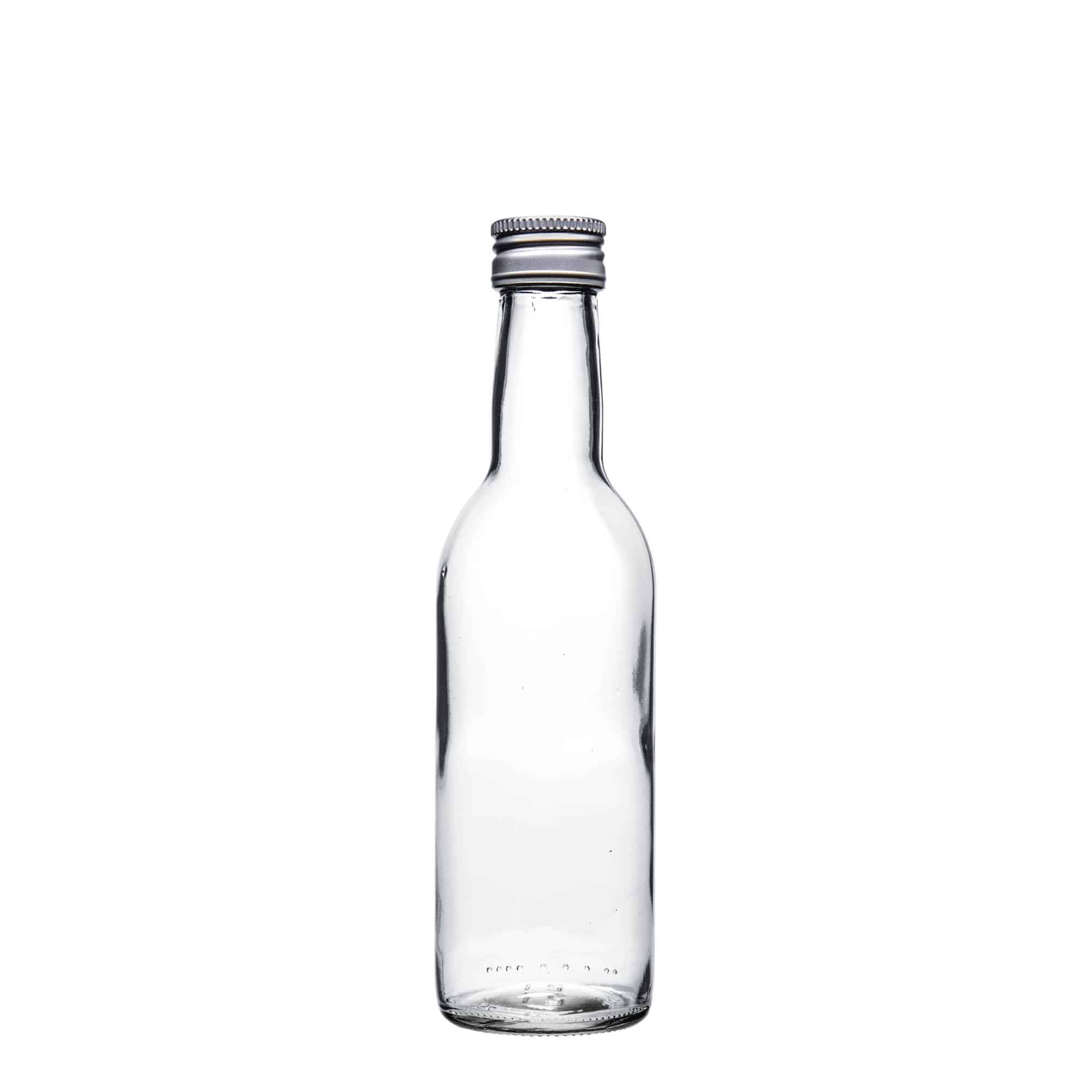 250 ml butelka szklana 'Bordeaux', gwint: PP 28