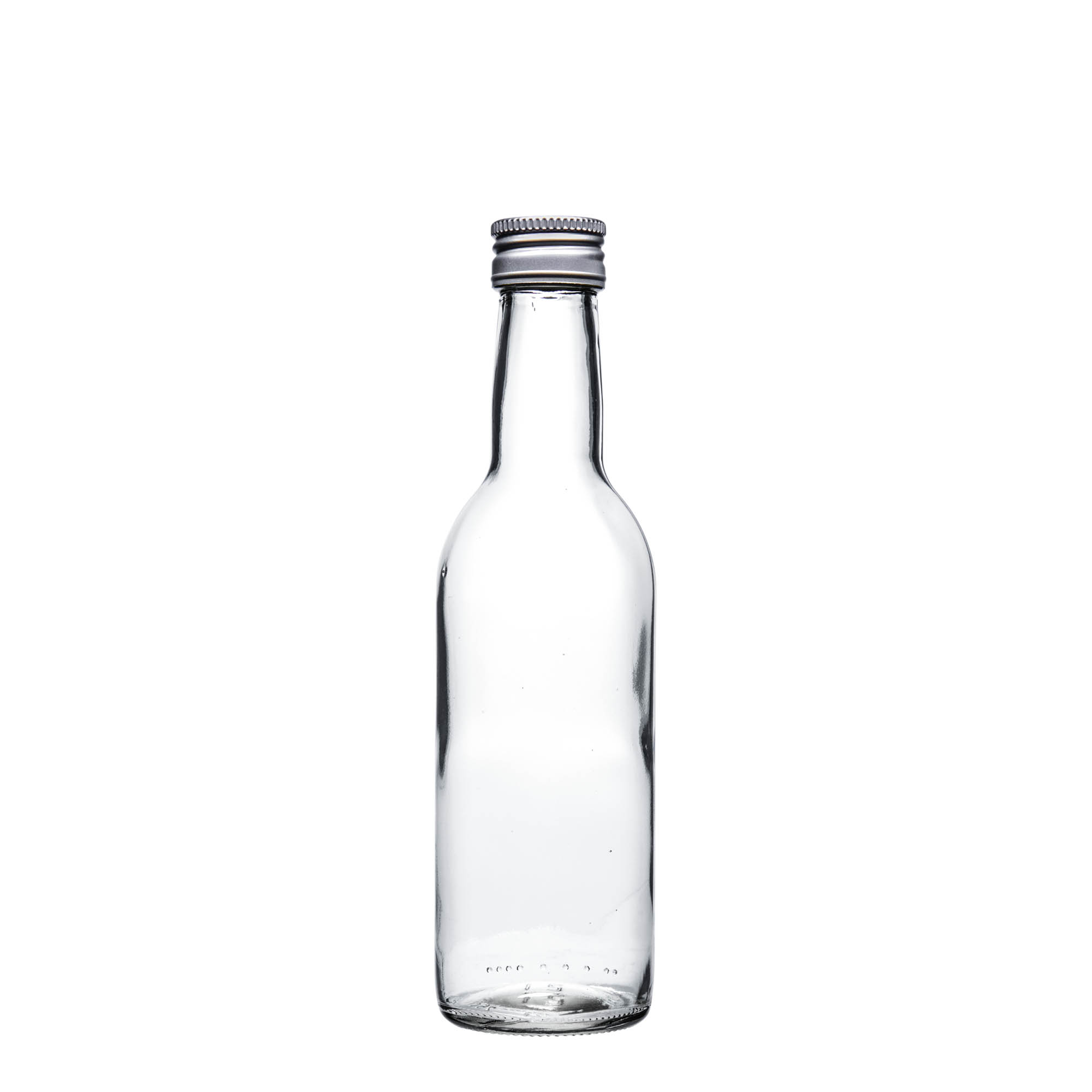 250 ml butelka szklana 'Bordeaux', gwint: PP 28 250 ml butelka szklana 'Bordeaux', gwint: PP 28